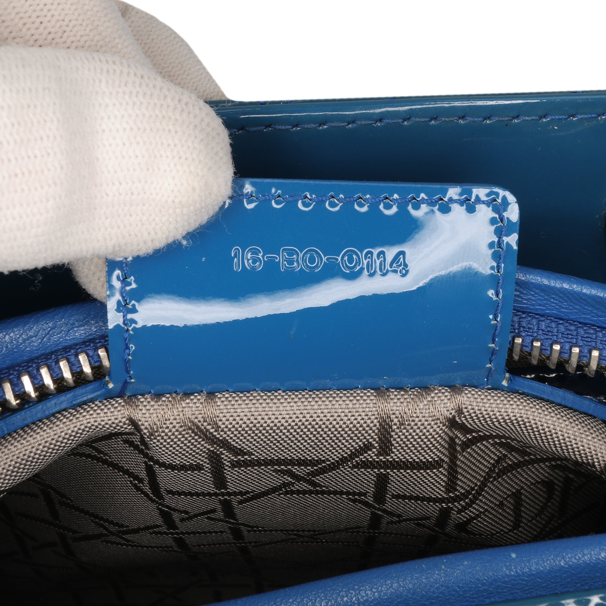 Dior Medium Patent Cannage Lady Dior - image 5