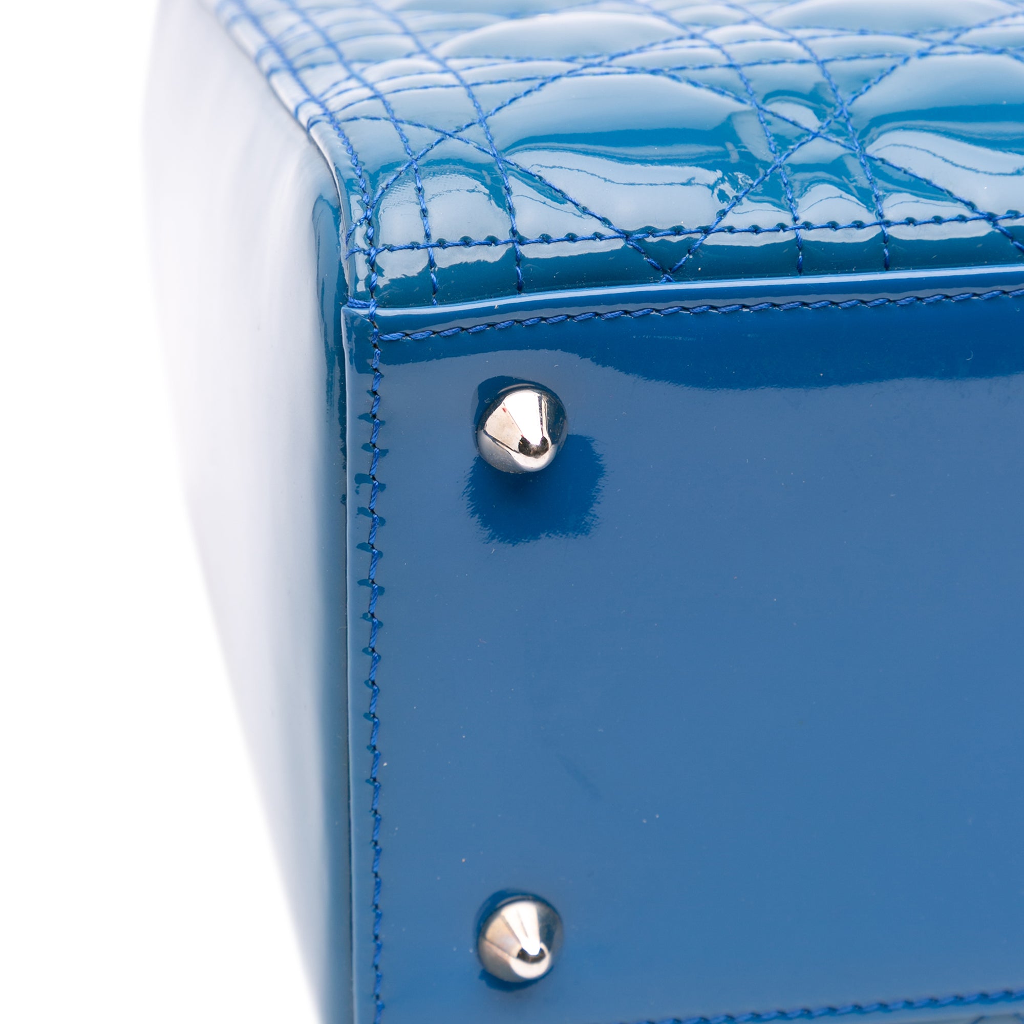 Dior Medium Patent Cannage Lady Dior - image 6