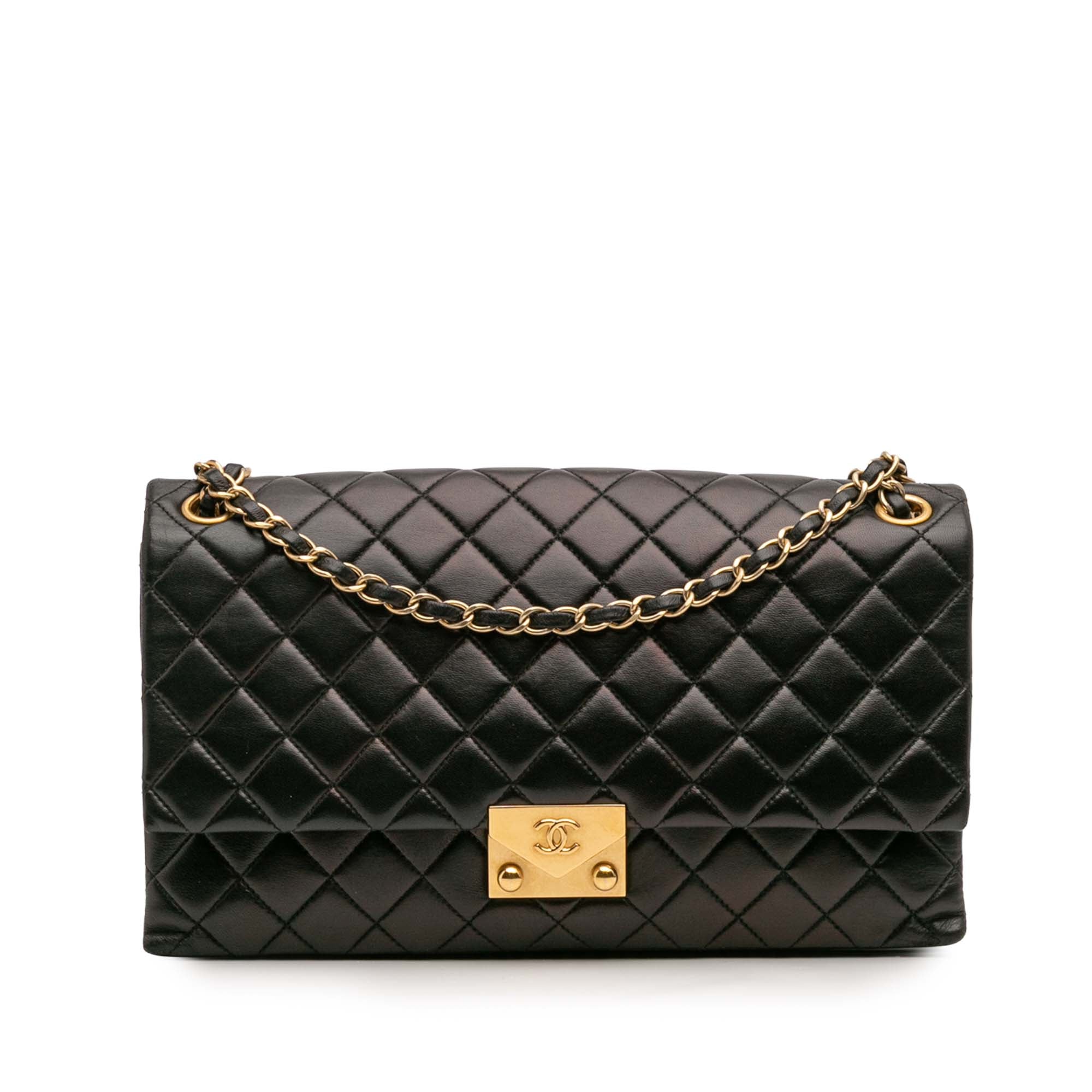 Chanel Quilted Lambskin Pagoda Accordion Flap - image 1