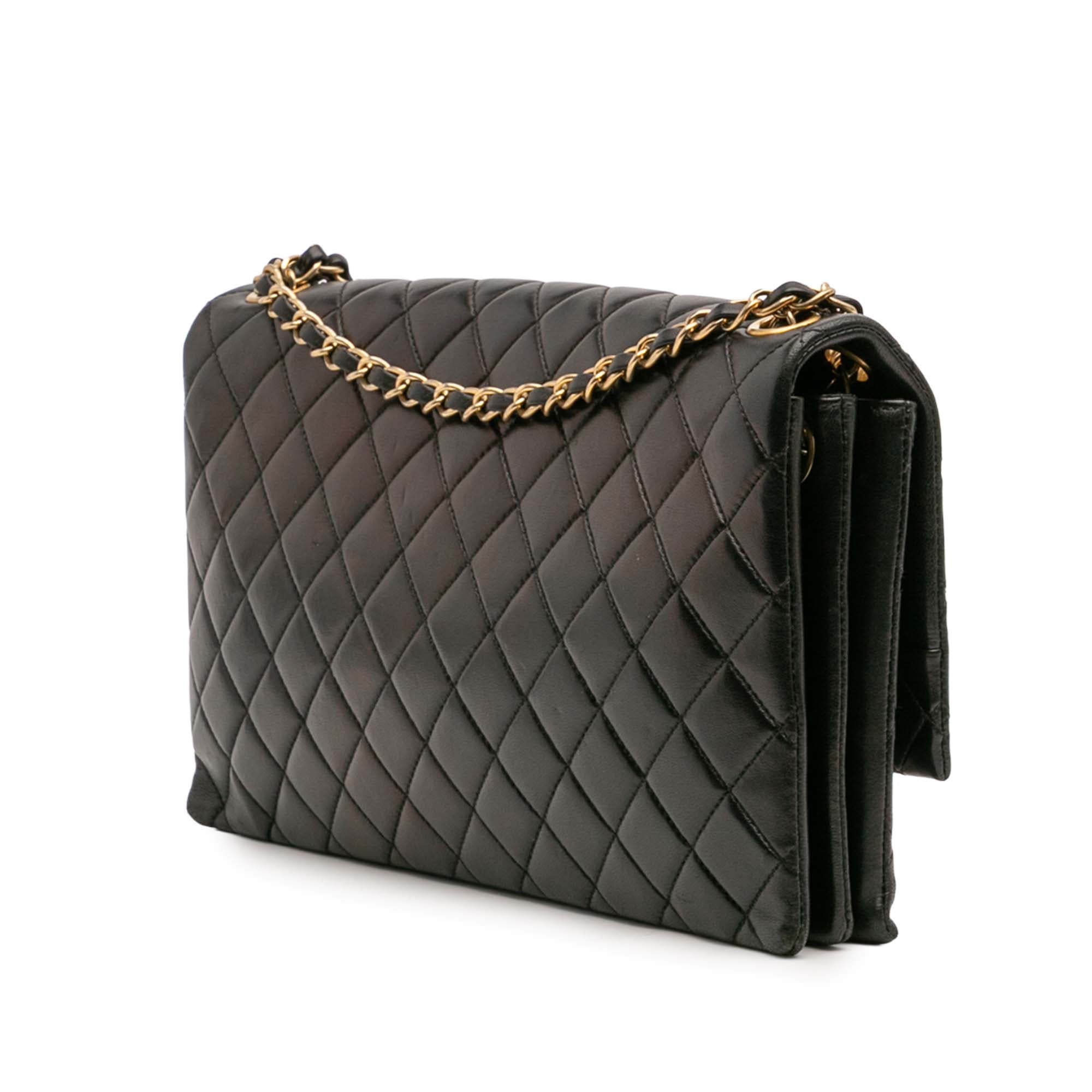 Chanel Quilted Lambskin Pagoda Accordion Flap - image 2