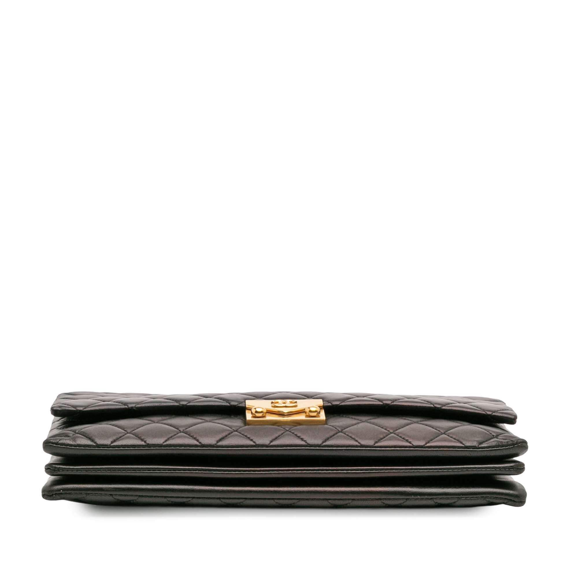 Chanel Quilted Lambskin Pagoda Accordion Flap - image 3