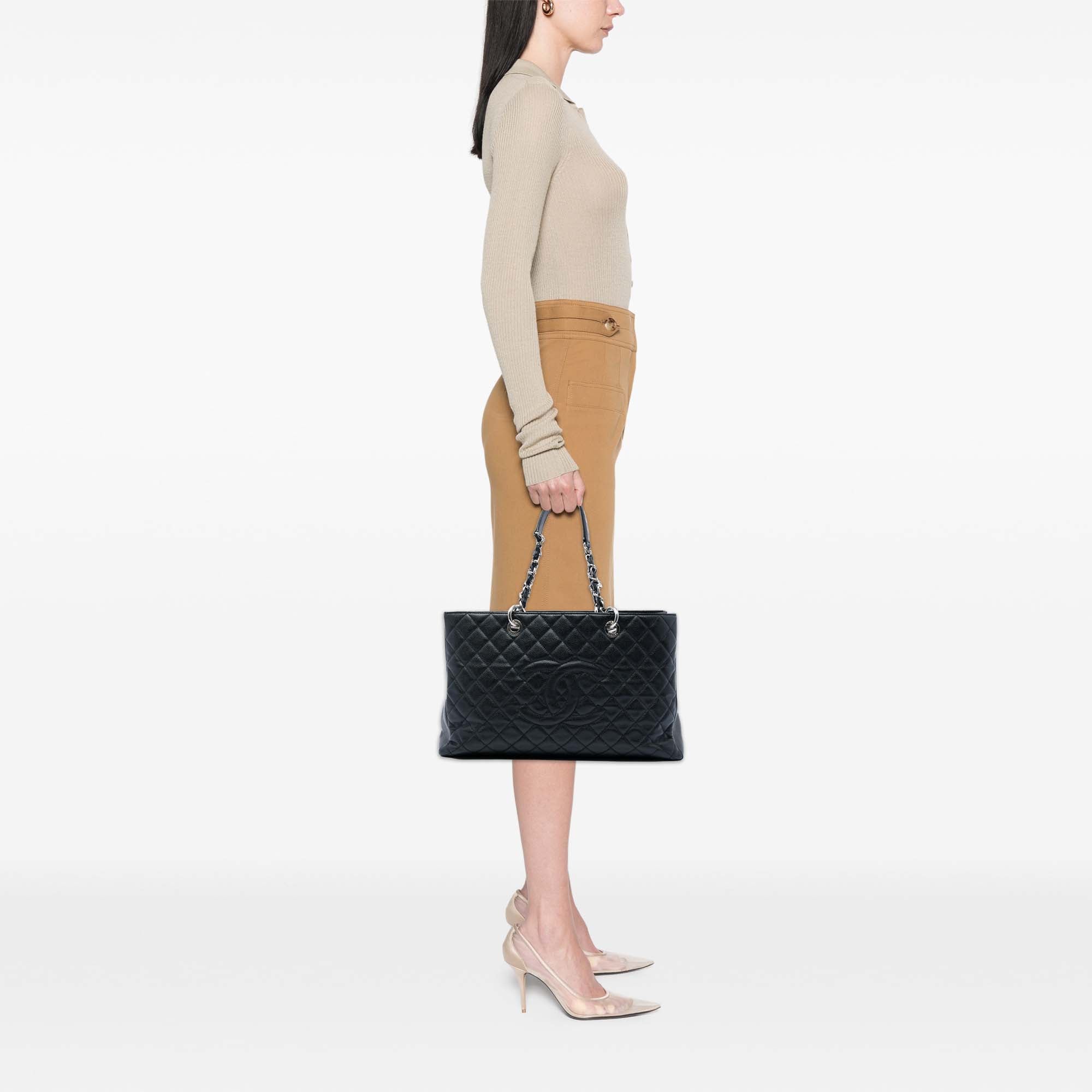Chanel Caviar Grand Shopping Tote XL - image 5