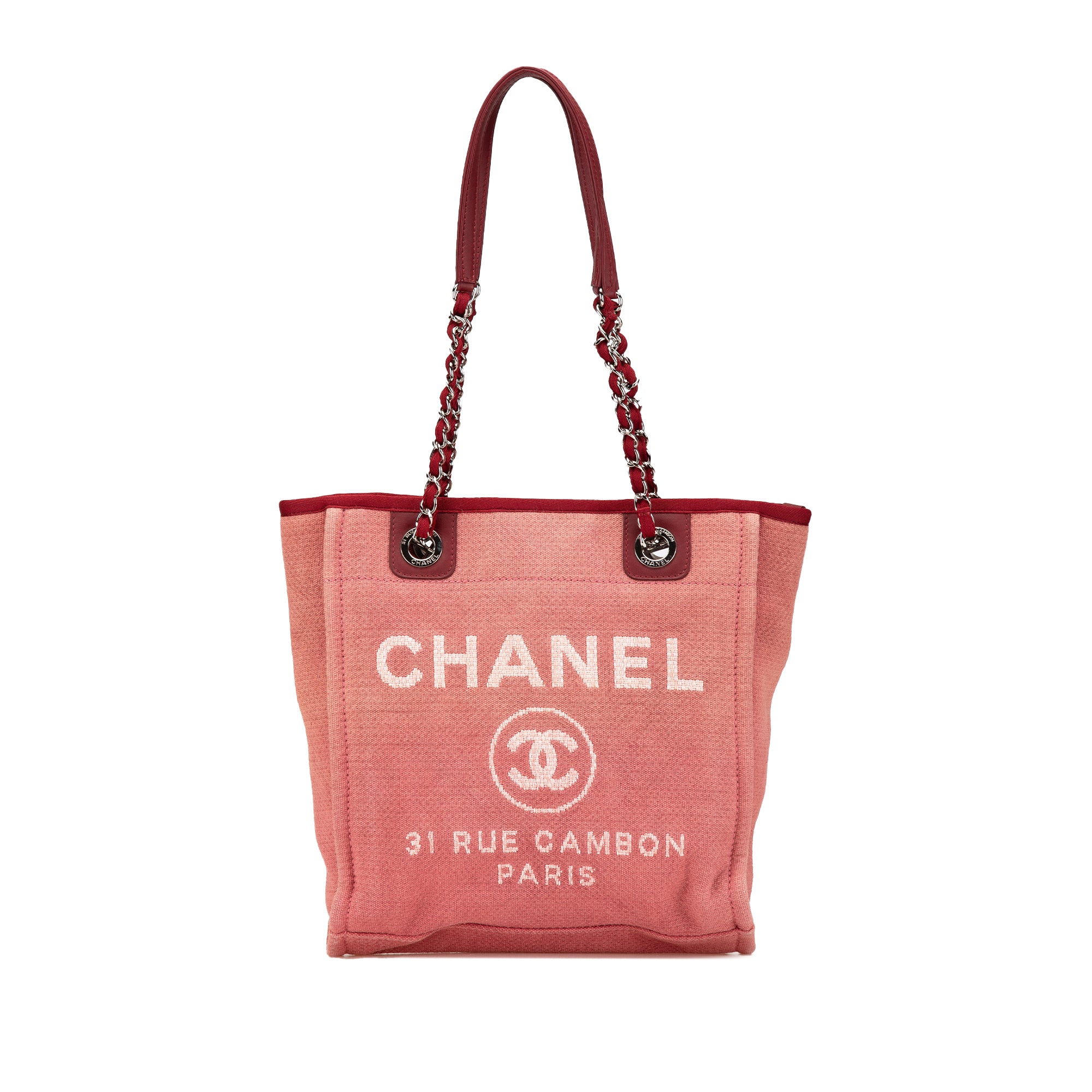 Chanel Mini Mixed Fibers Deauville Tote - image 1