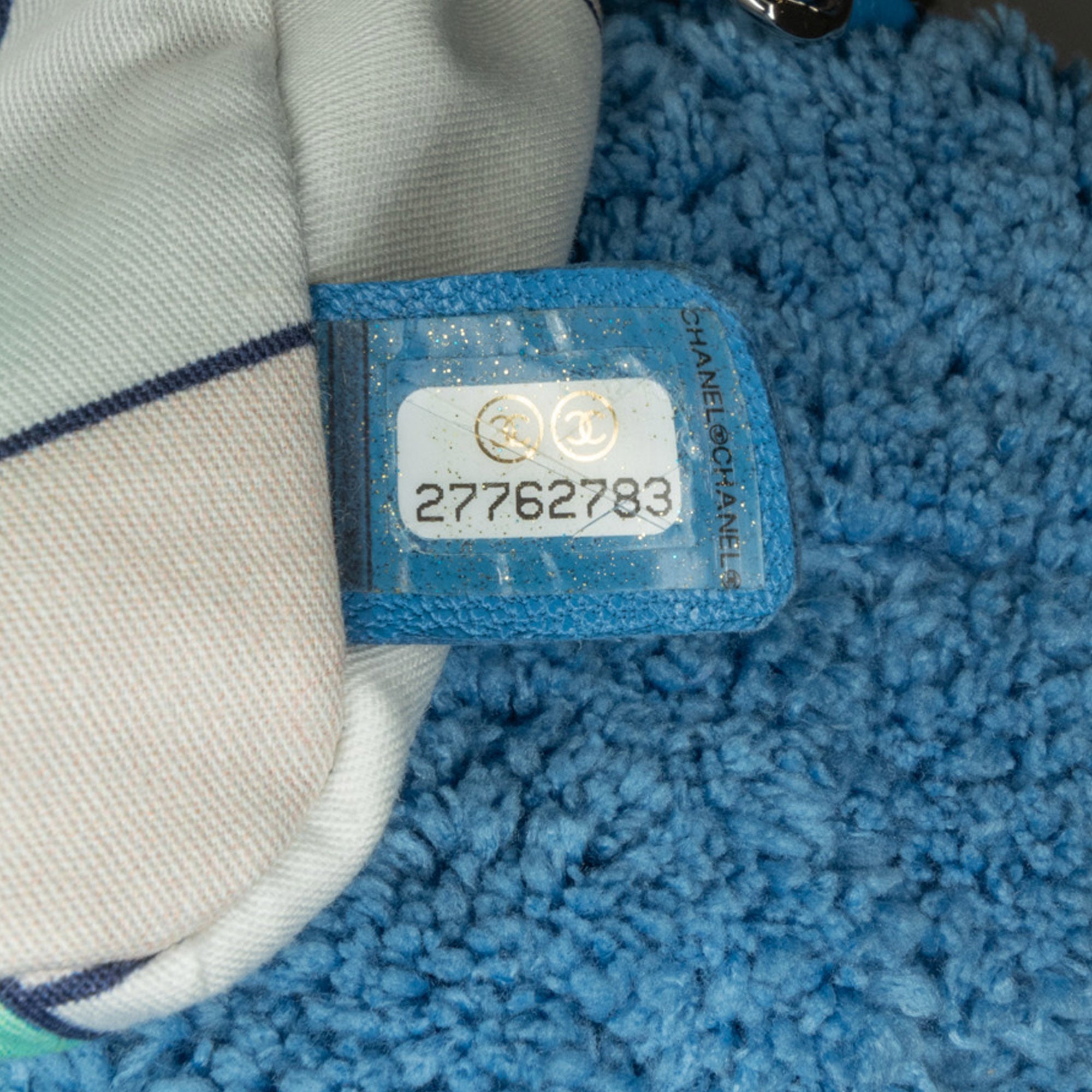 Chanel Medium Quilted Terry Cloth Coco Beach Flap - image 6