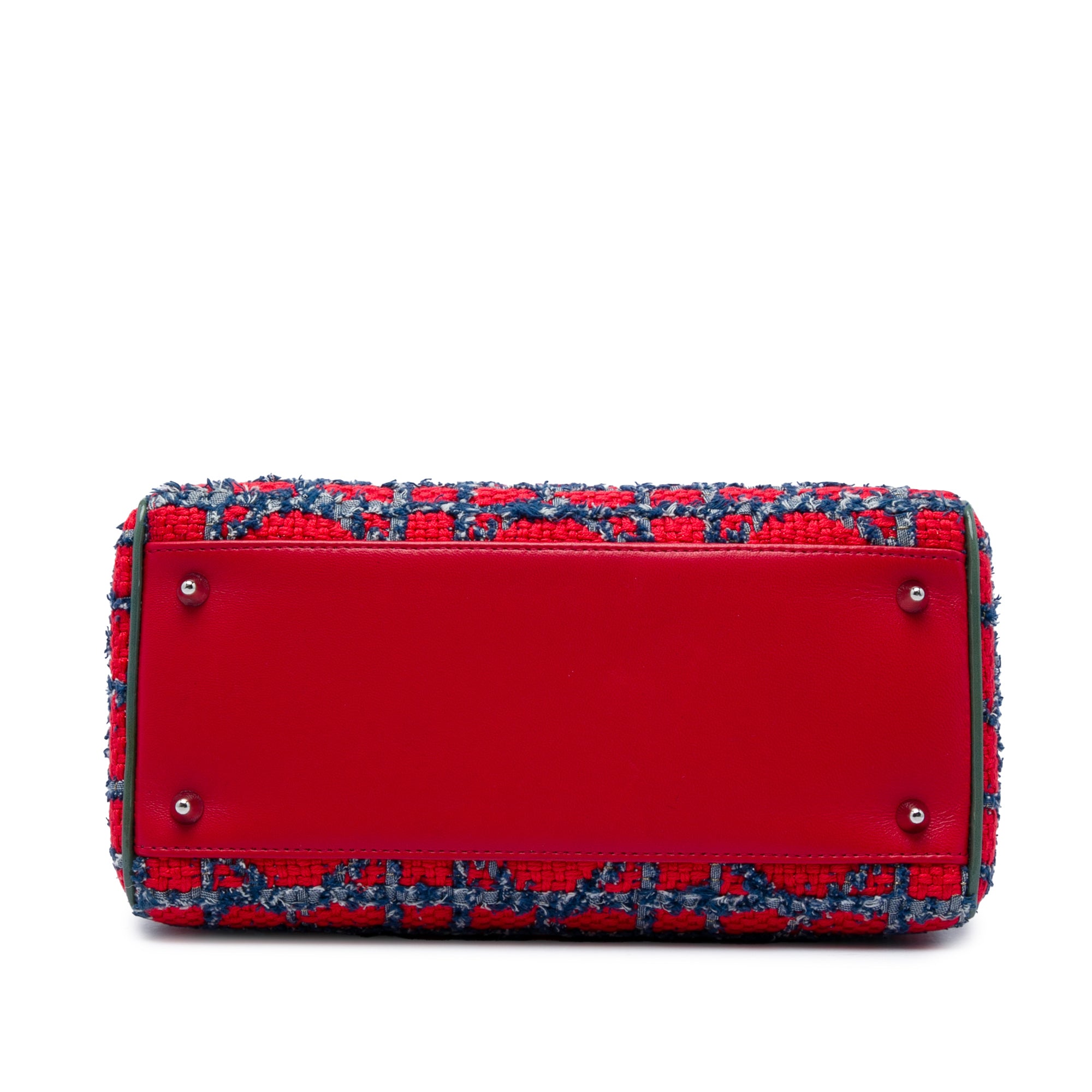 Dior Medium Tweed Cannage Fringe Lady Dior - image 3