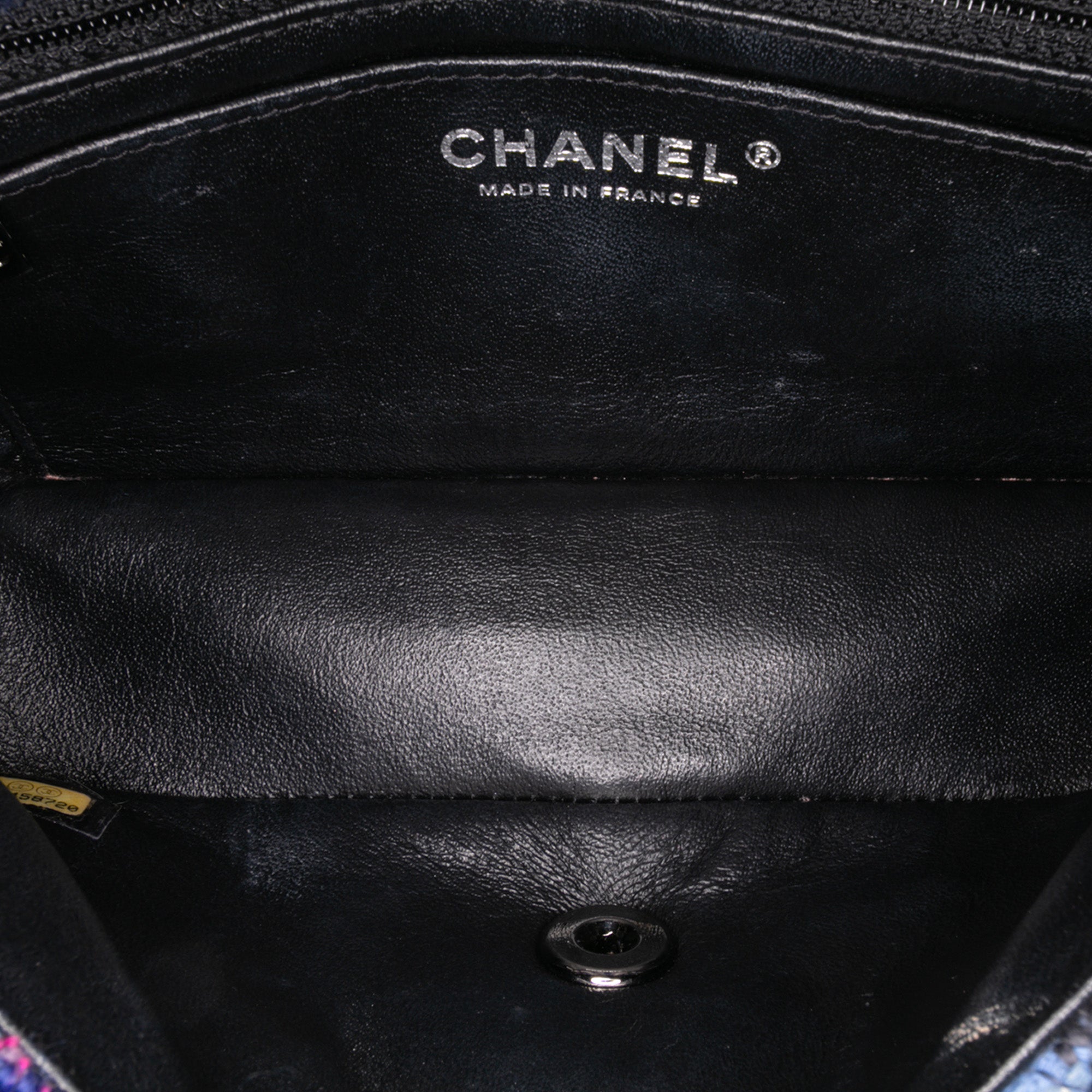Chanel Mini Rectangular Classic Tweed Single Flap - image 4