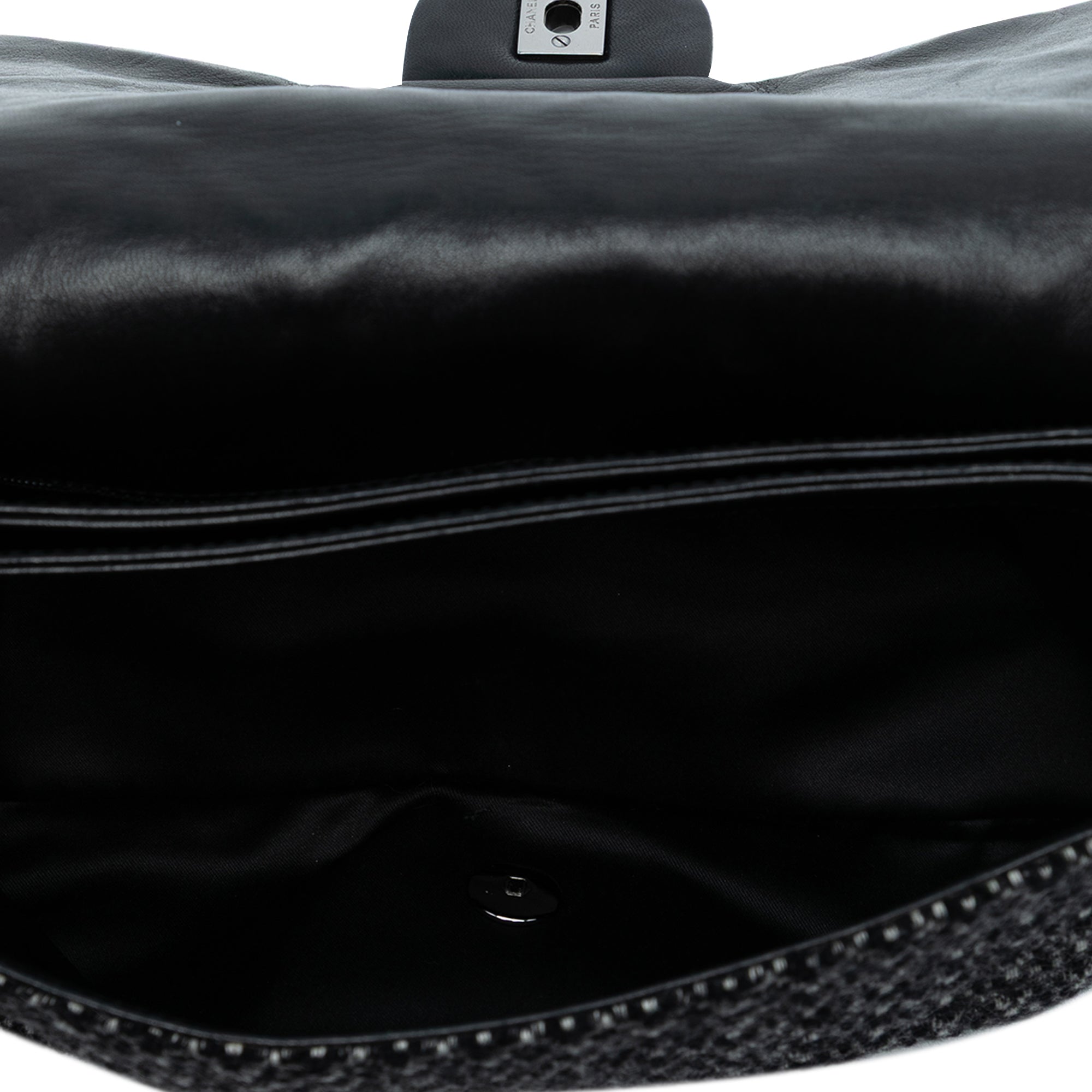 Chanel Large Tweed and Sequin Icons 3 Accordion Flap - image 4