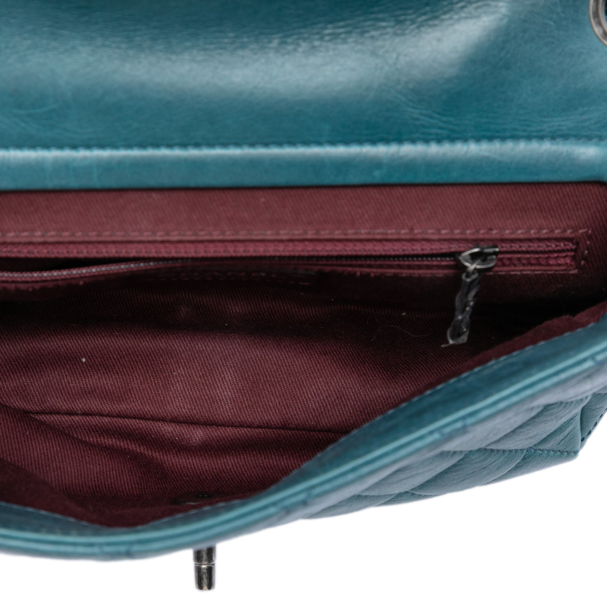 Chanel Quilted Calfskin Plaque Double Flap - image 4