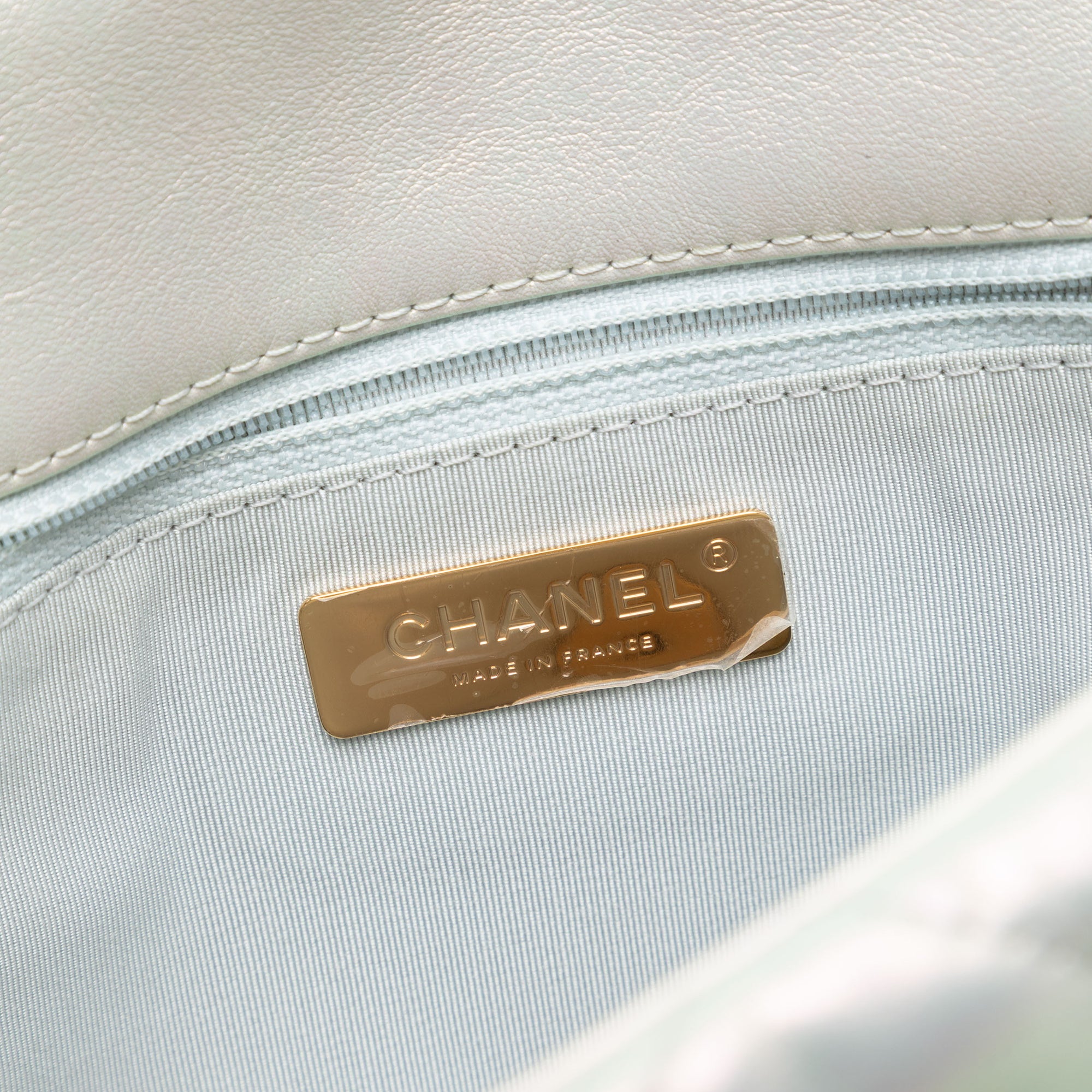 Chanel Large Iridescent Lambskin 19 Flap - image 5
