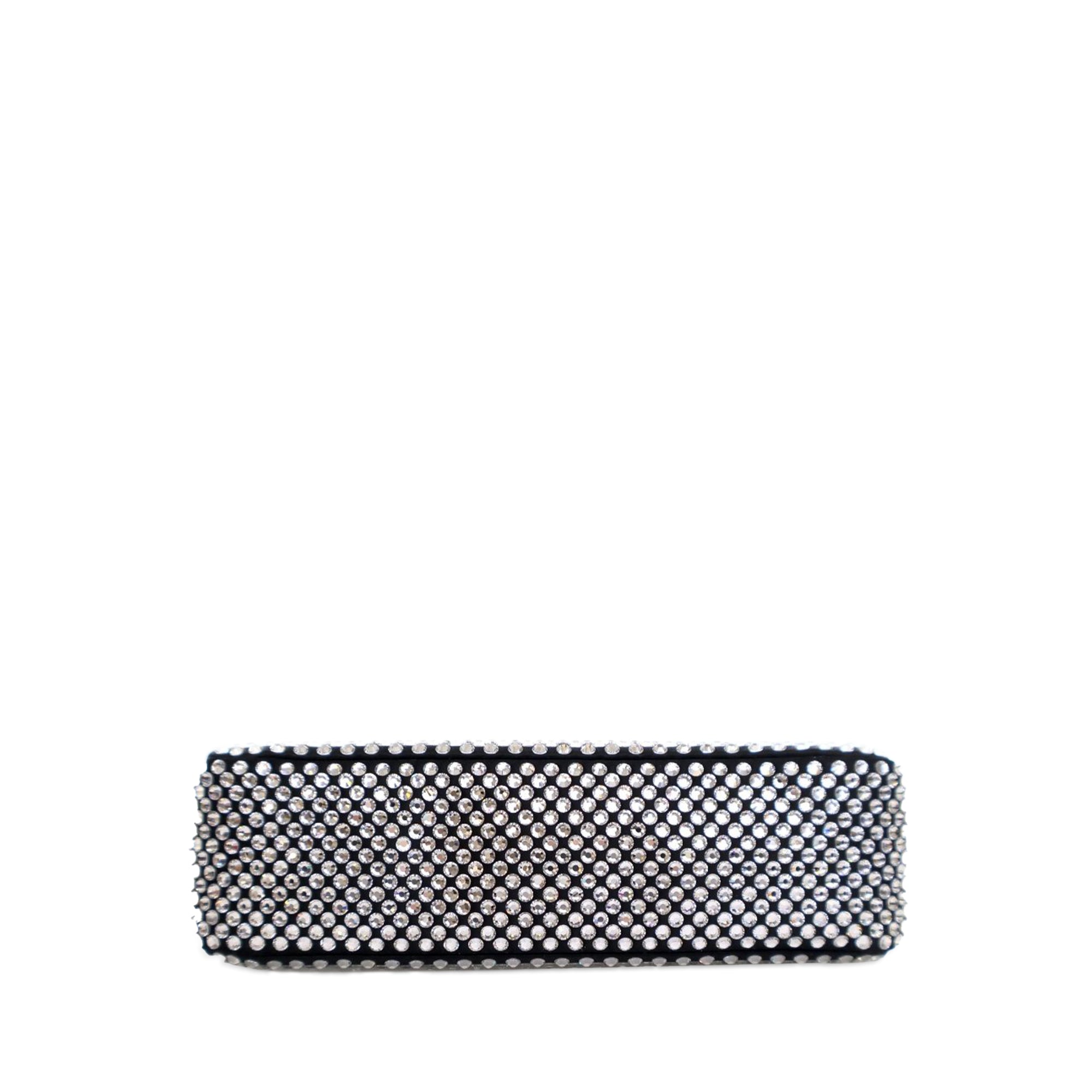 Prada Mini Satin Crystal Re Edition 2000 Shoulder Bag - image 3