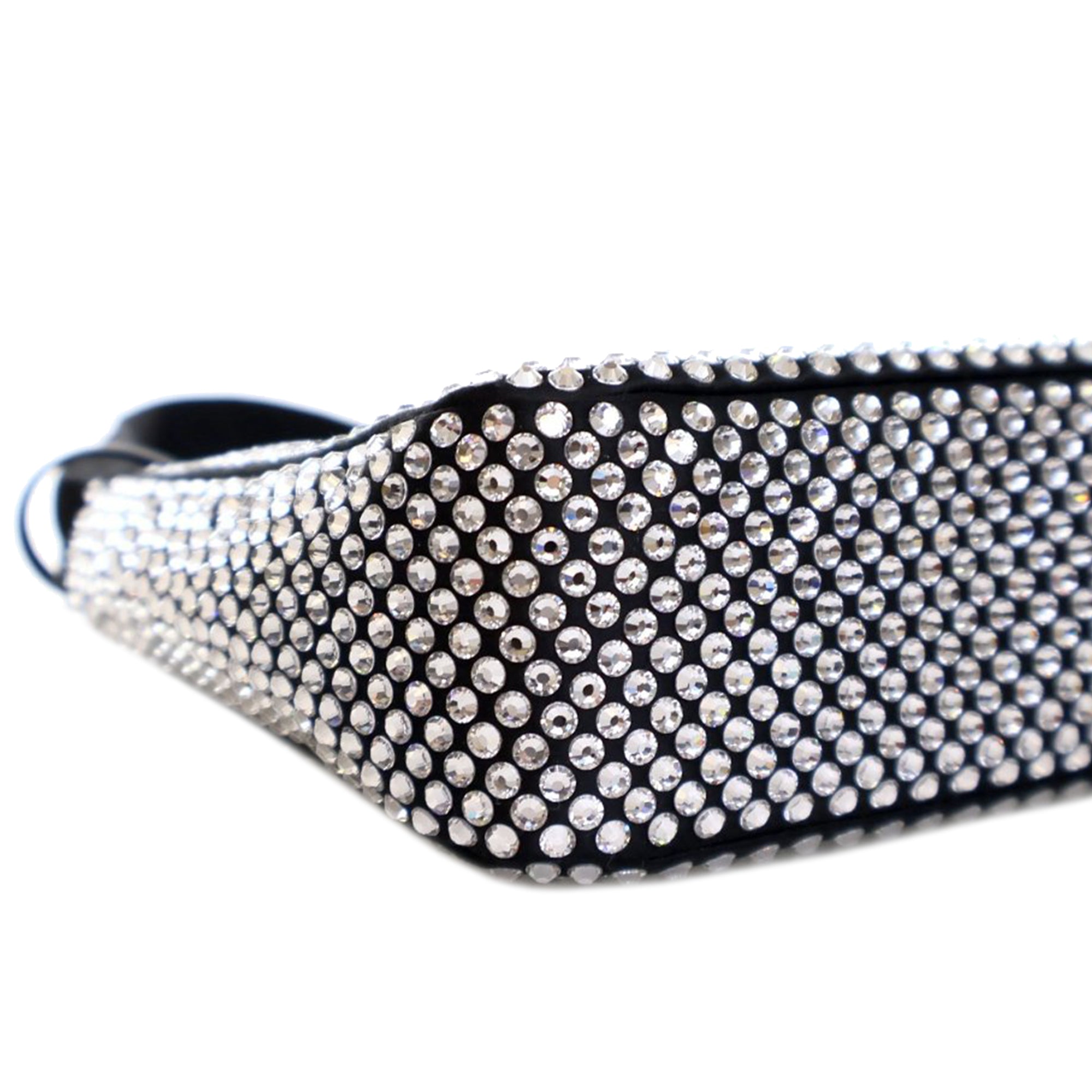 Prada Mini Satin Crystal Re Edition 2000 Shoulder Bag - image 5