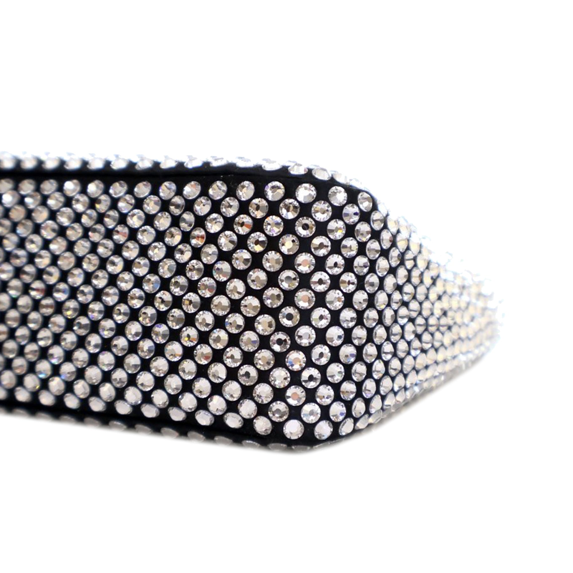 Prada Mini Satin Crystal Re Edition 2000 Shoulder Bag - image 6