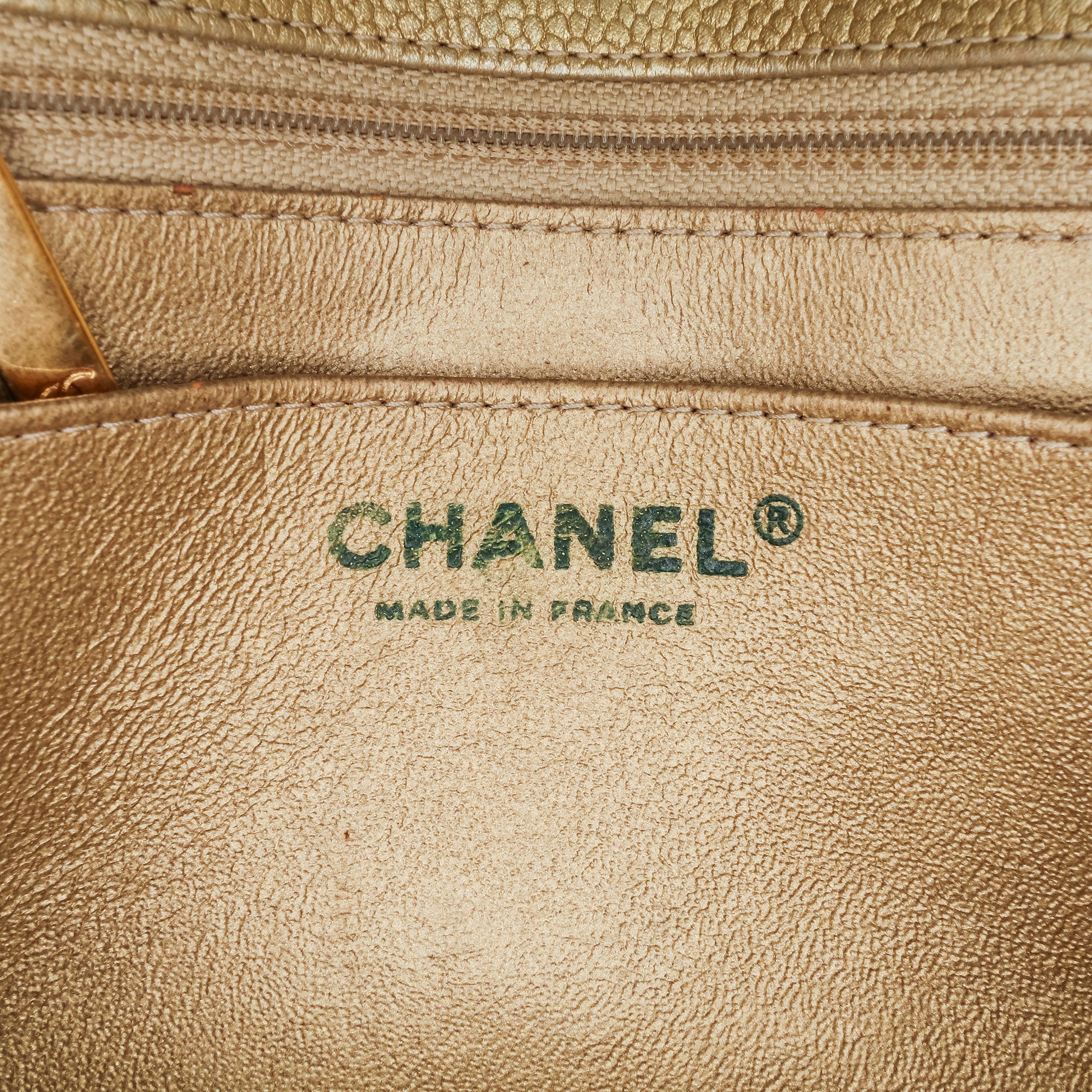 Chanel Mini Square Classic Caviar Single Flap - image 5
