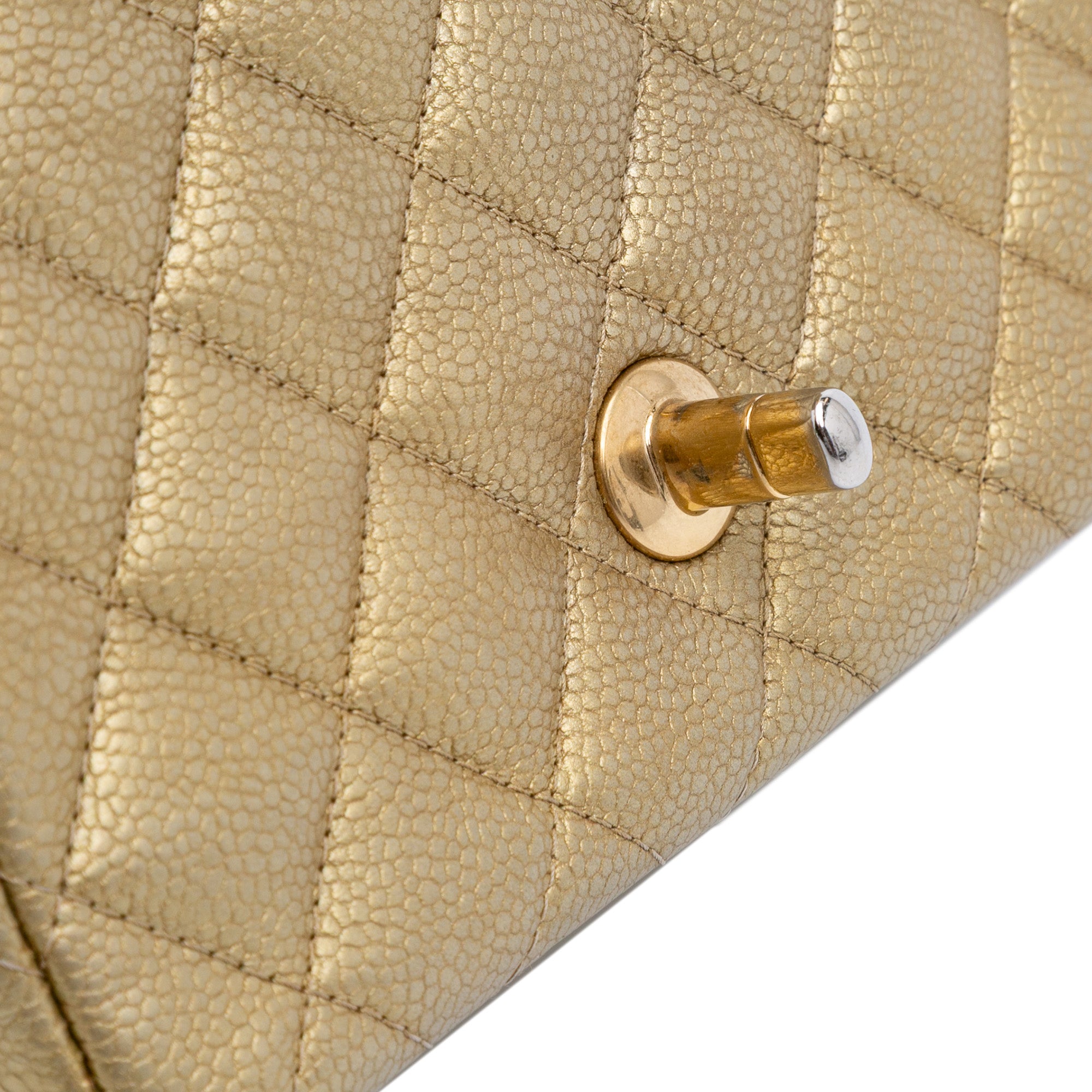 Chanel Mini Square Classic Caviar Single Flap - image 7