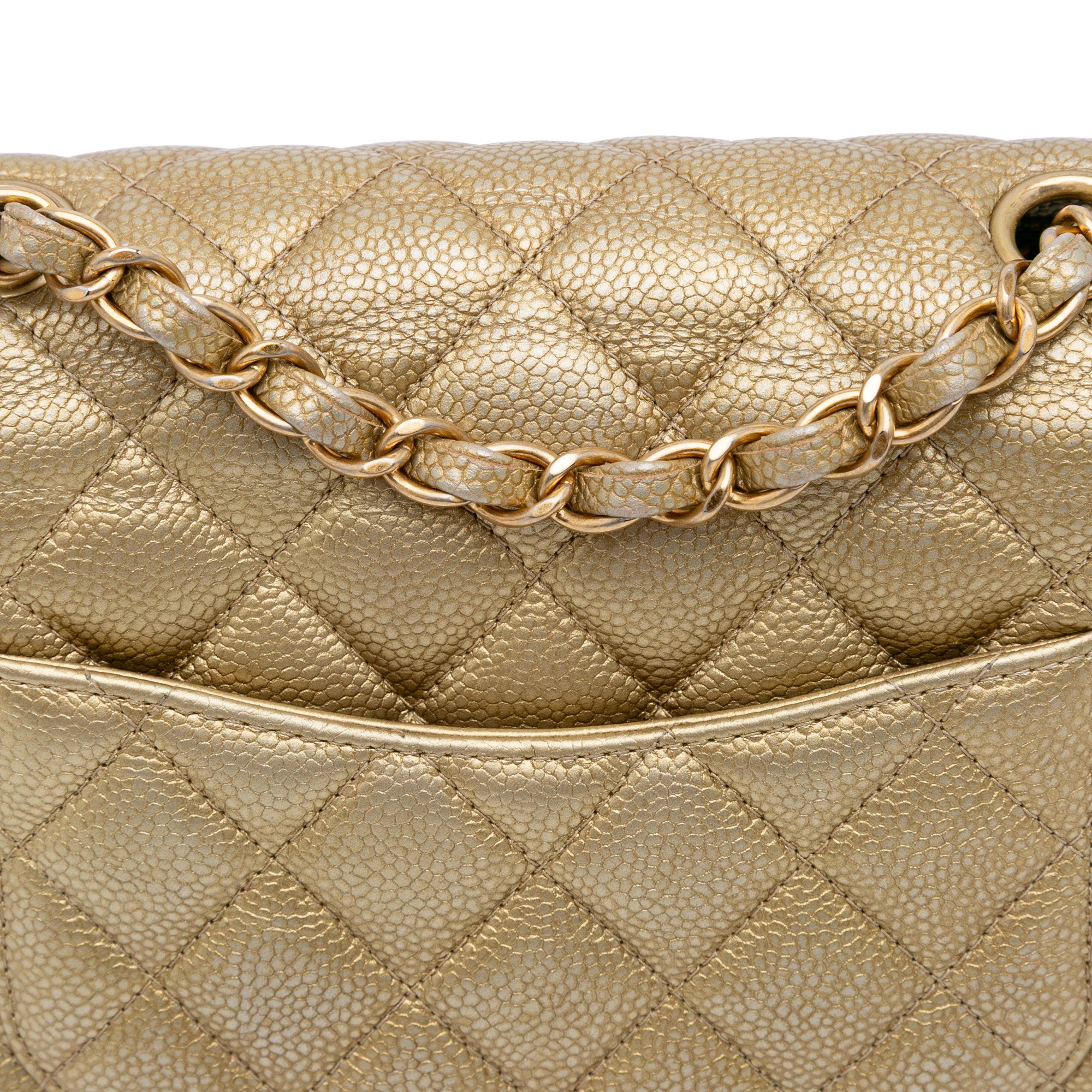Chanel Mini Square Classic Caviar Single Flap - image 9