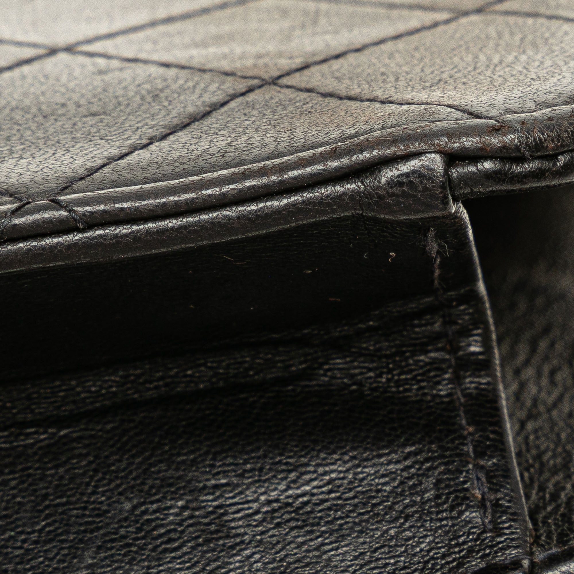 Chanel CC Quilted Lambskin Full Flap - image 10