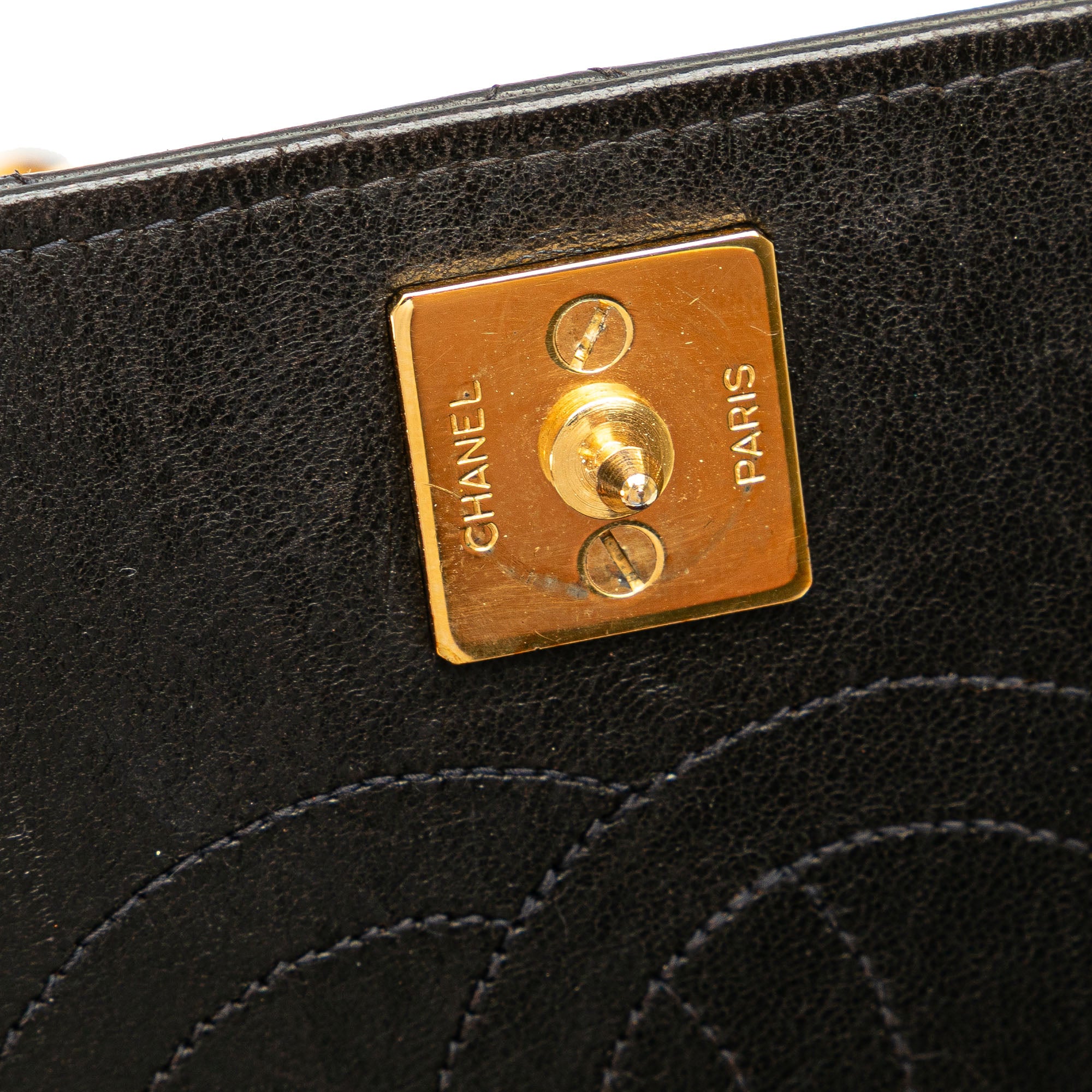 Chanel CC Quilted Lambskin Full Flap - image 12