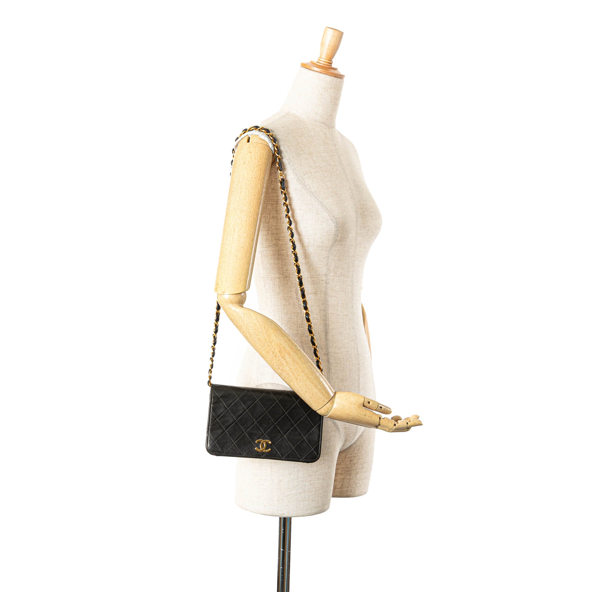 Chanel CC Quilted Lambskin Full Flap - image 17