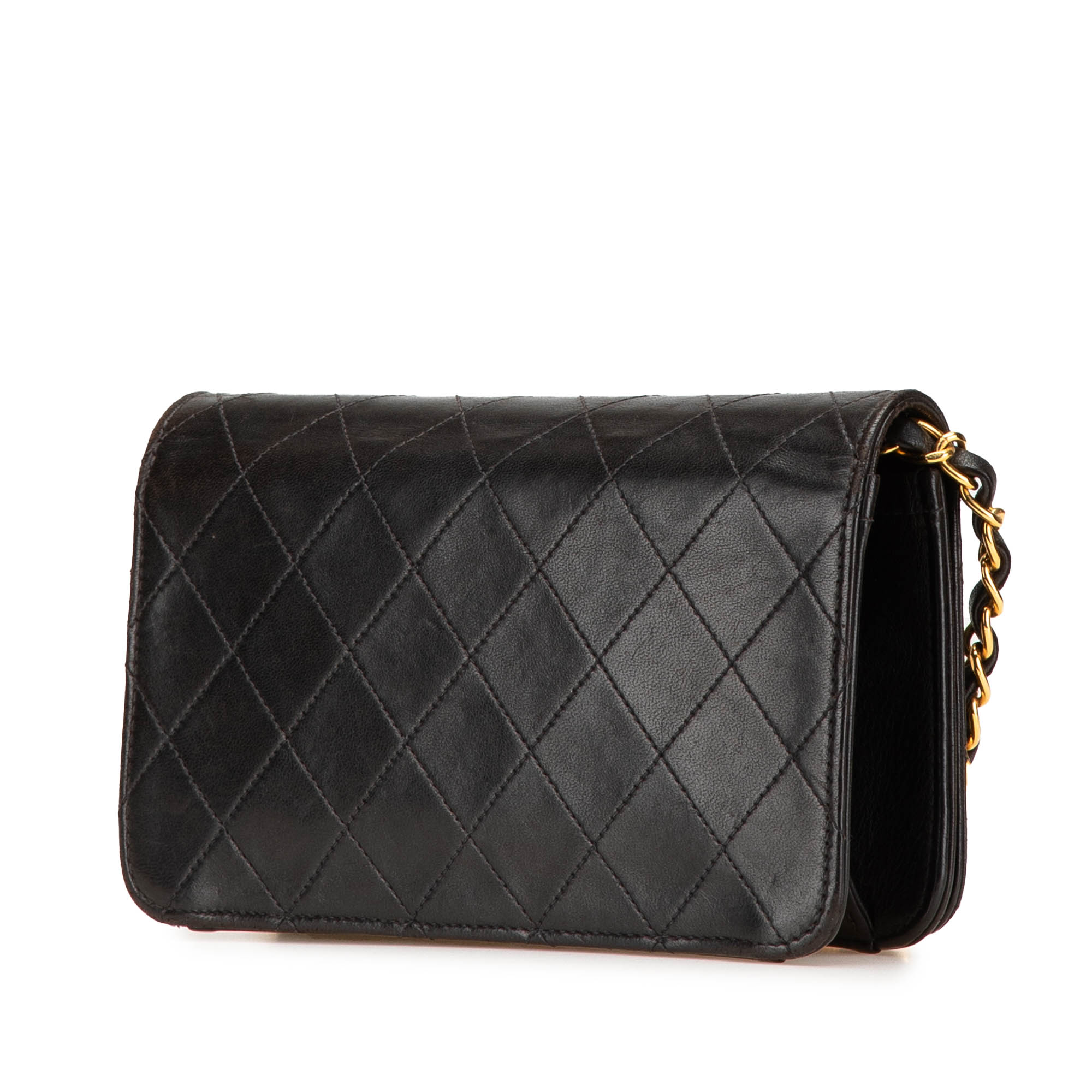 Chanel CC Quilted Lambskin Full Flap - image 2