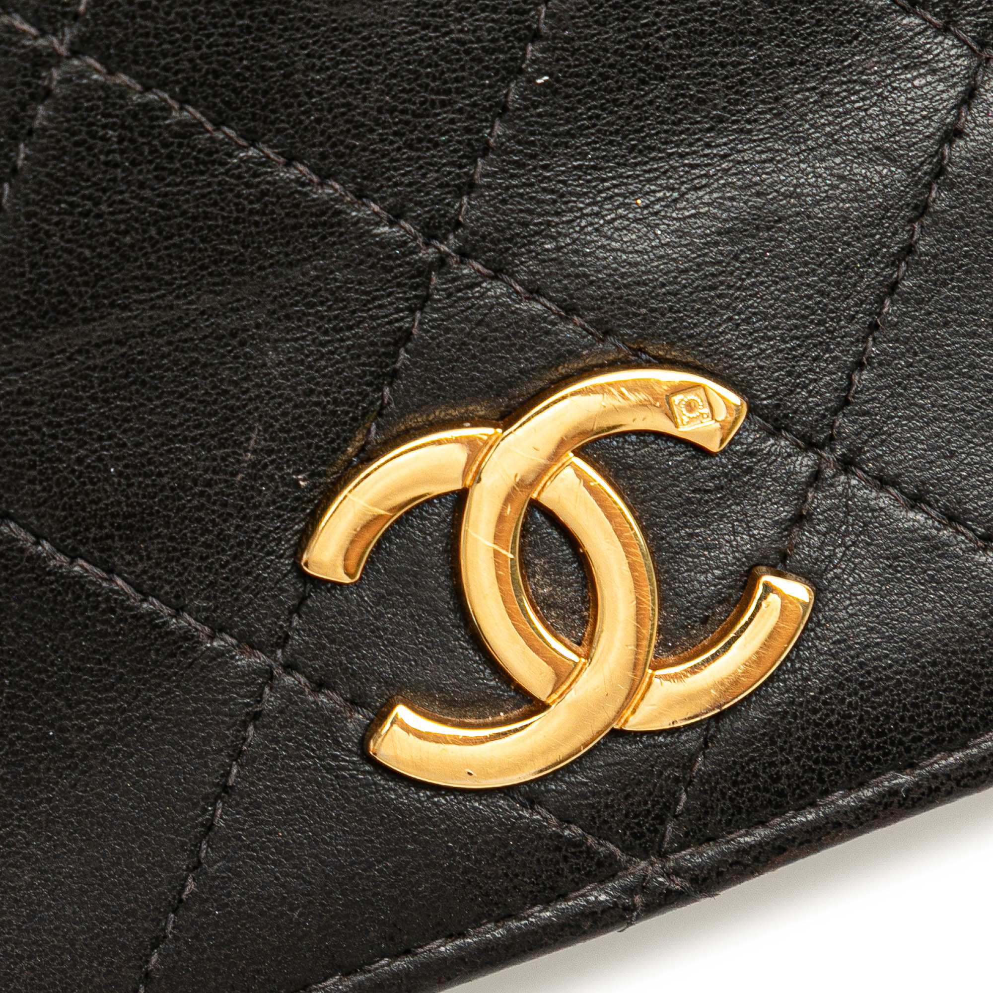 Chanel CC Quilted Lambskin Full Flap - image 8