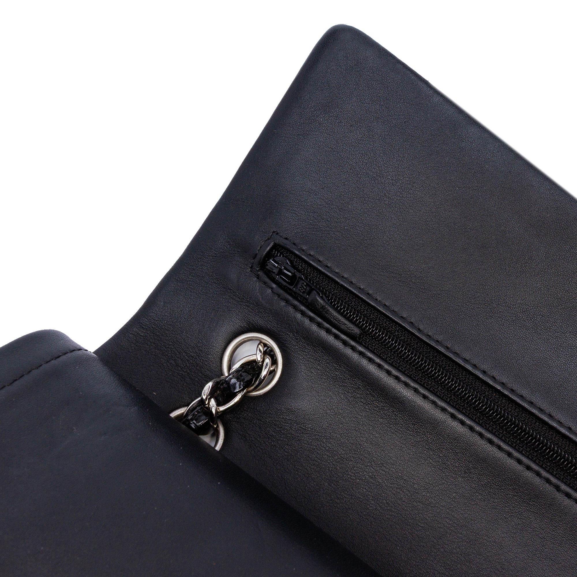Chanel Medium Classic Patent Double Flap - image 8