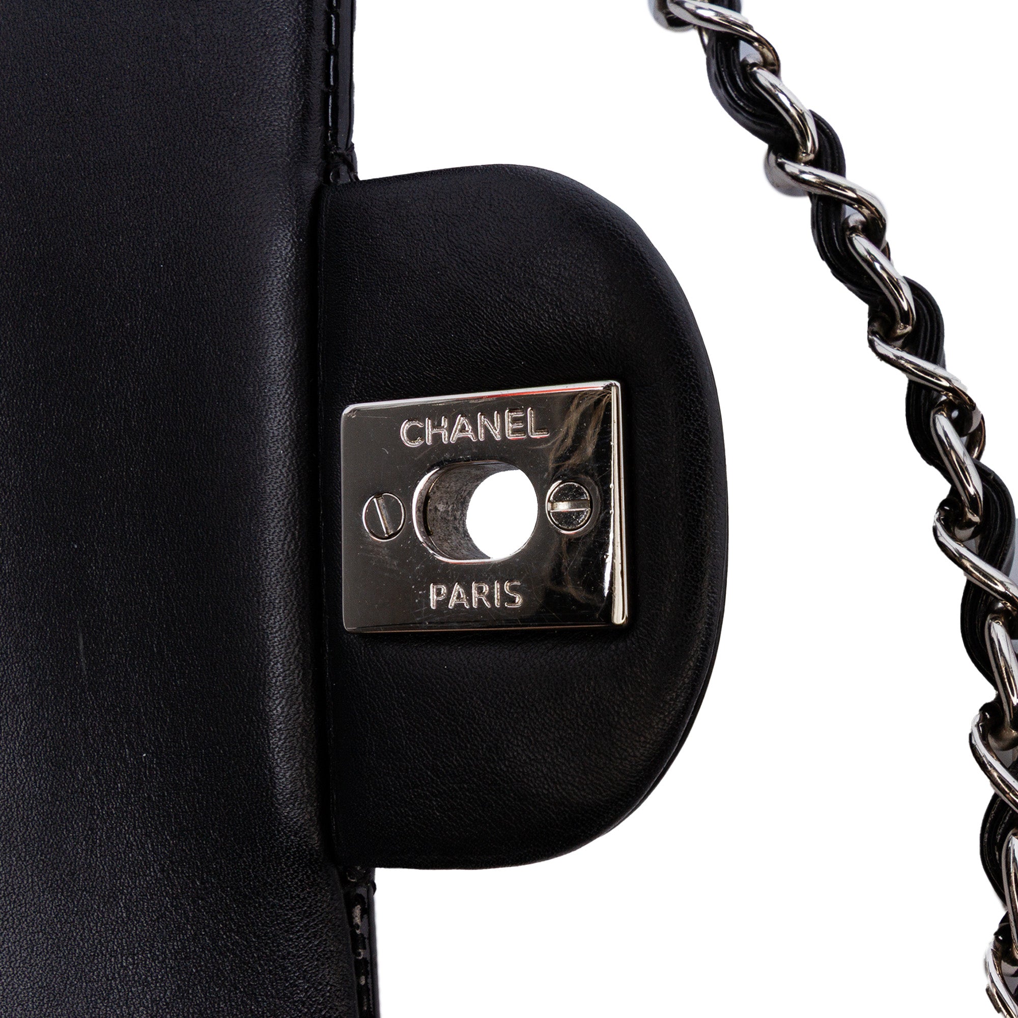 Chanel Medium Classic Patent Double Flap - image 9