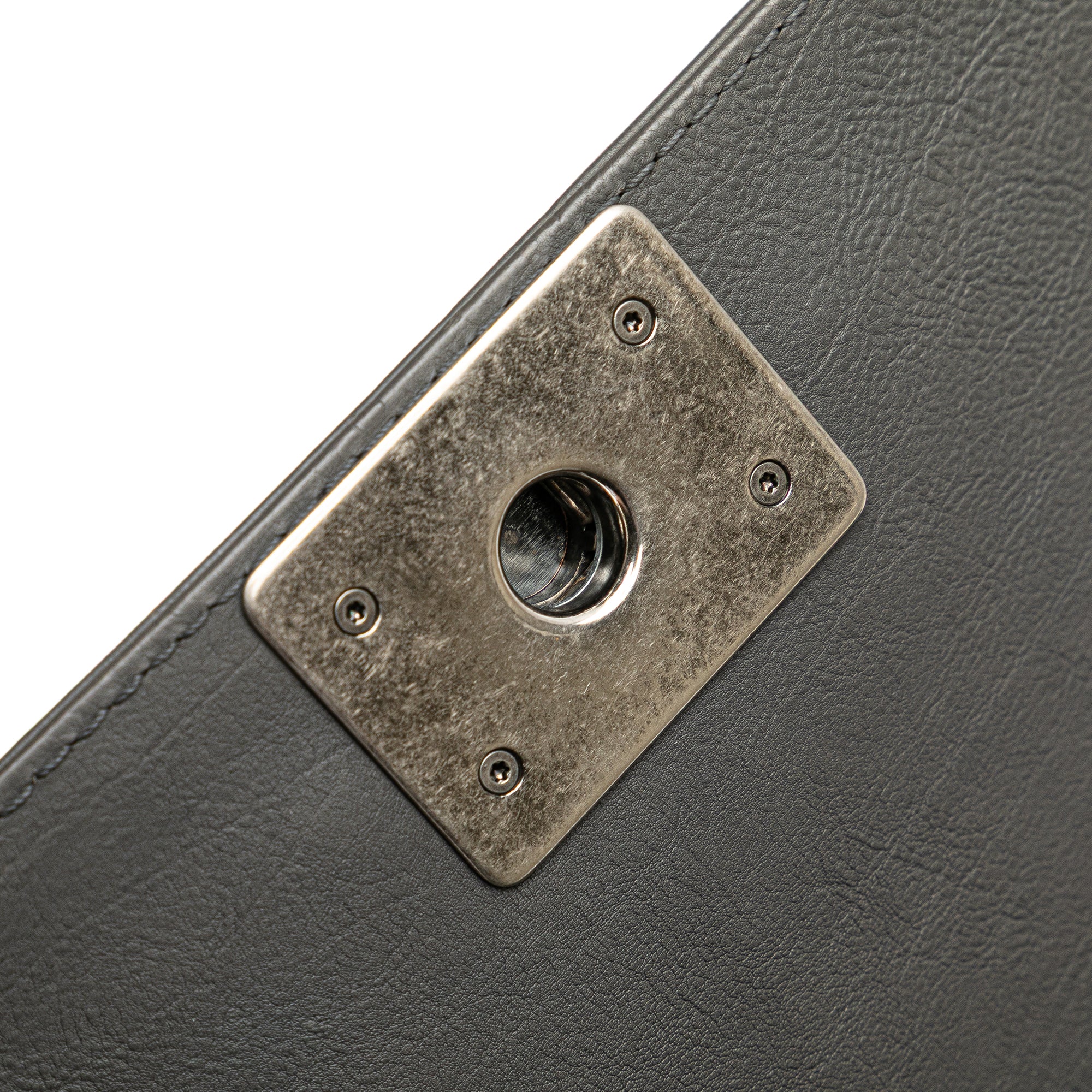 Chanel Paris Dallas Old Medium Quilted Calfskin Cowboy Boy Flap - image 9