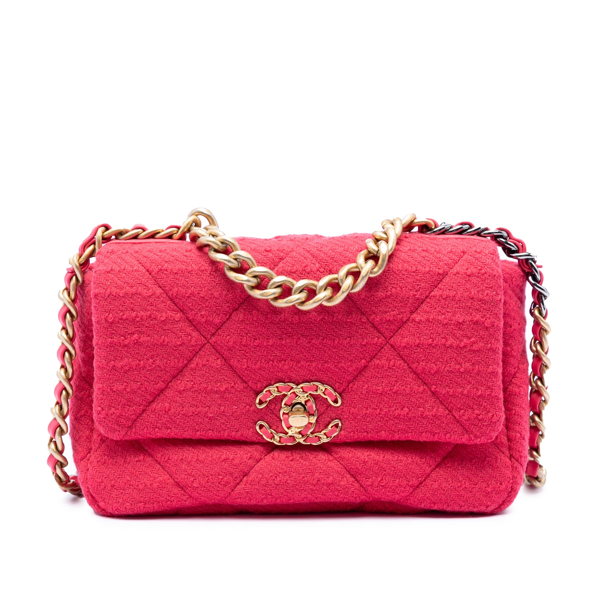 Chanel Medium Tweed 19 Flap - image 1