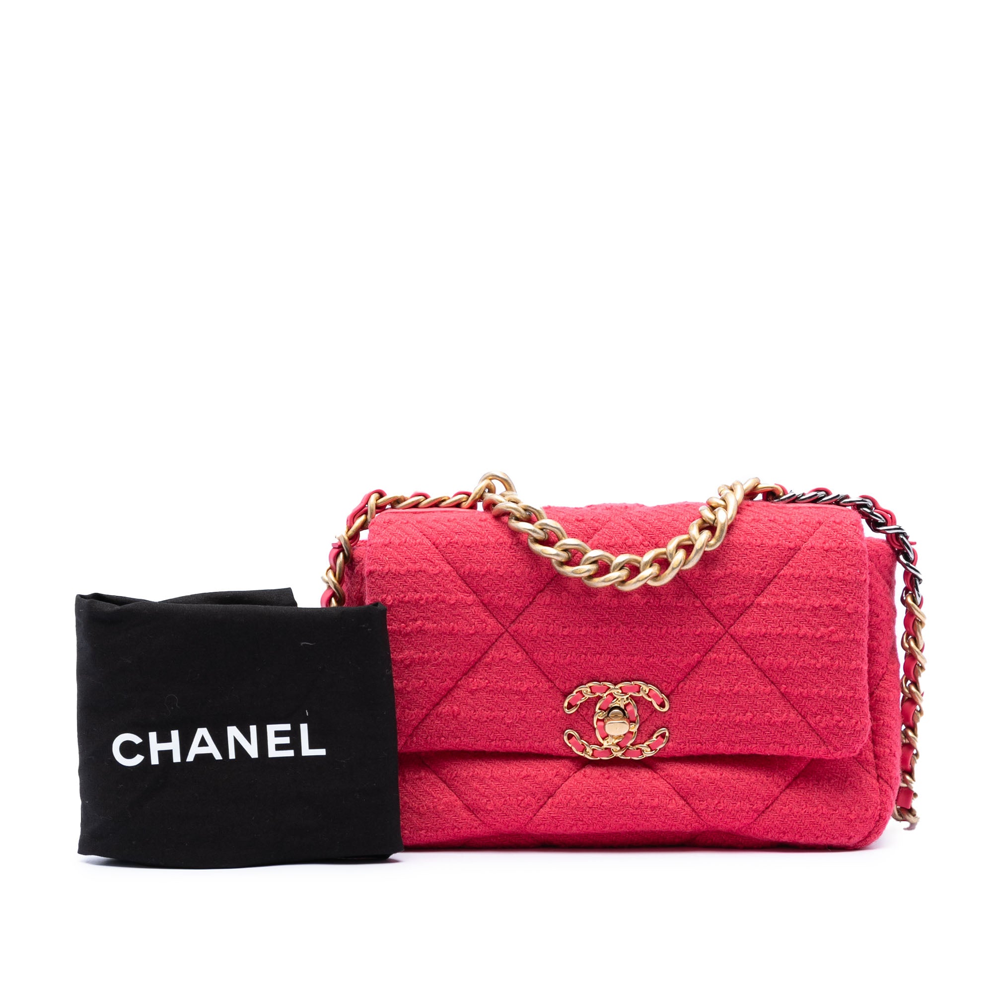 Chanel Medium Tweed 19 Flap - image 8