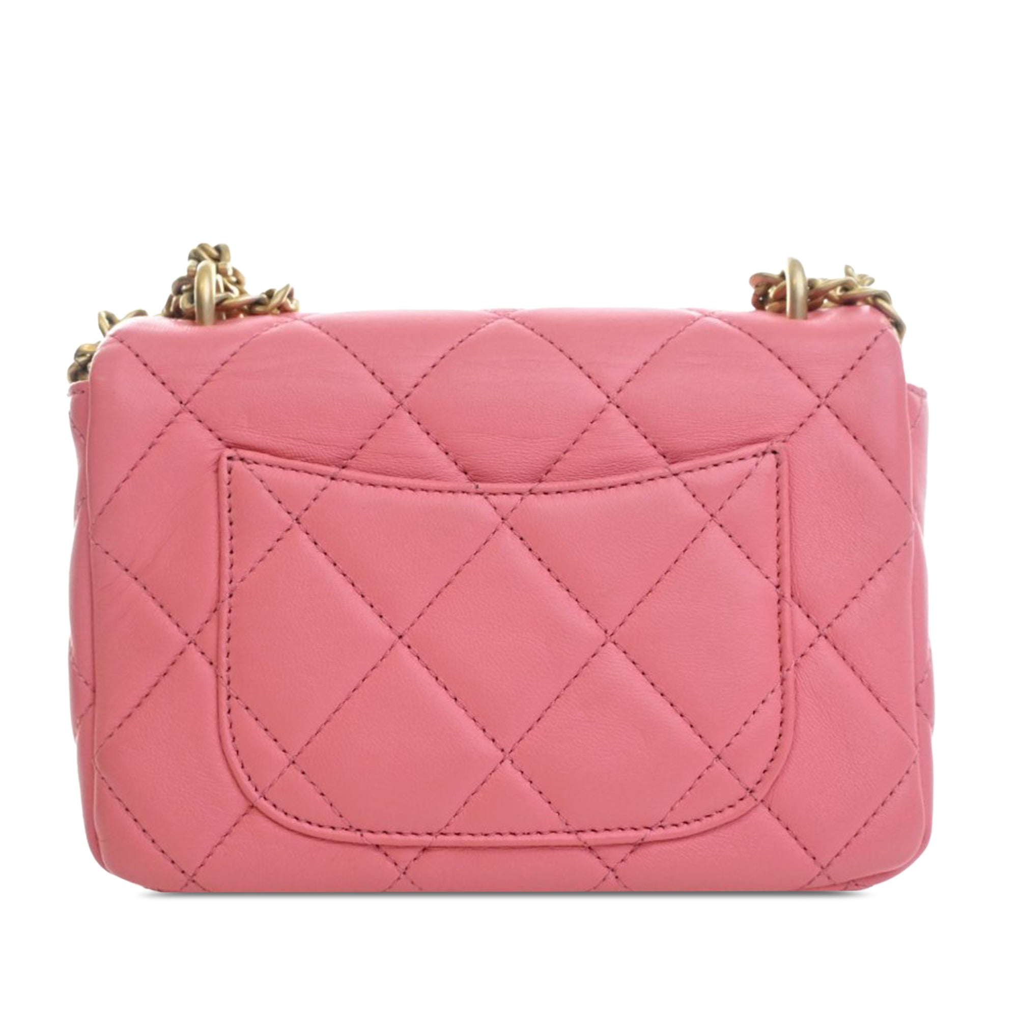 Chanel Mini Lambskin Pending CC Flap - image 3