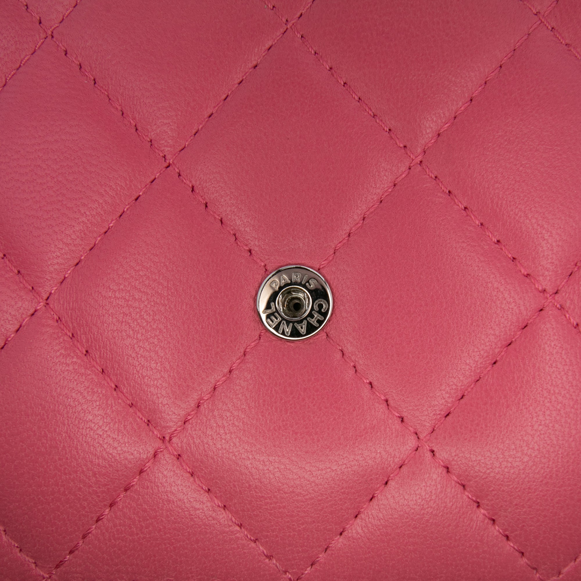 Chanel Quilted Lambskin Boy Wallet On Chain - image 5