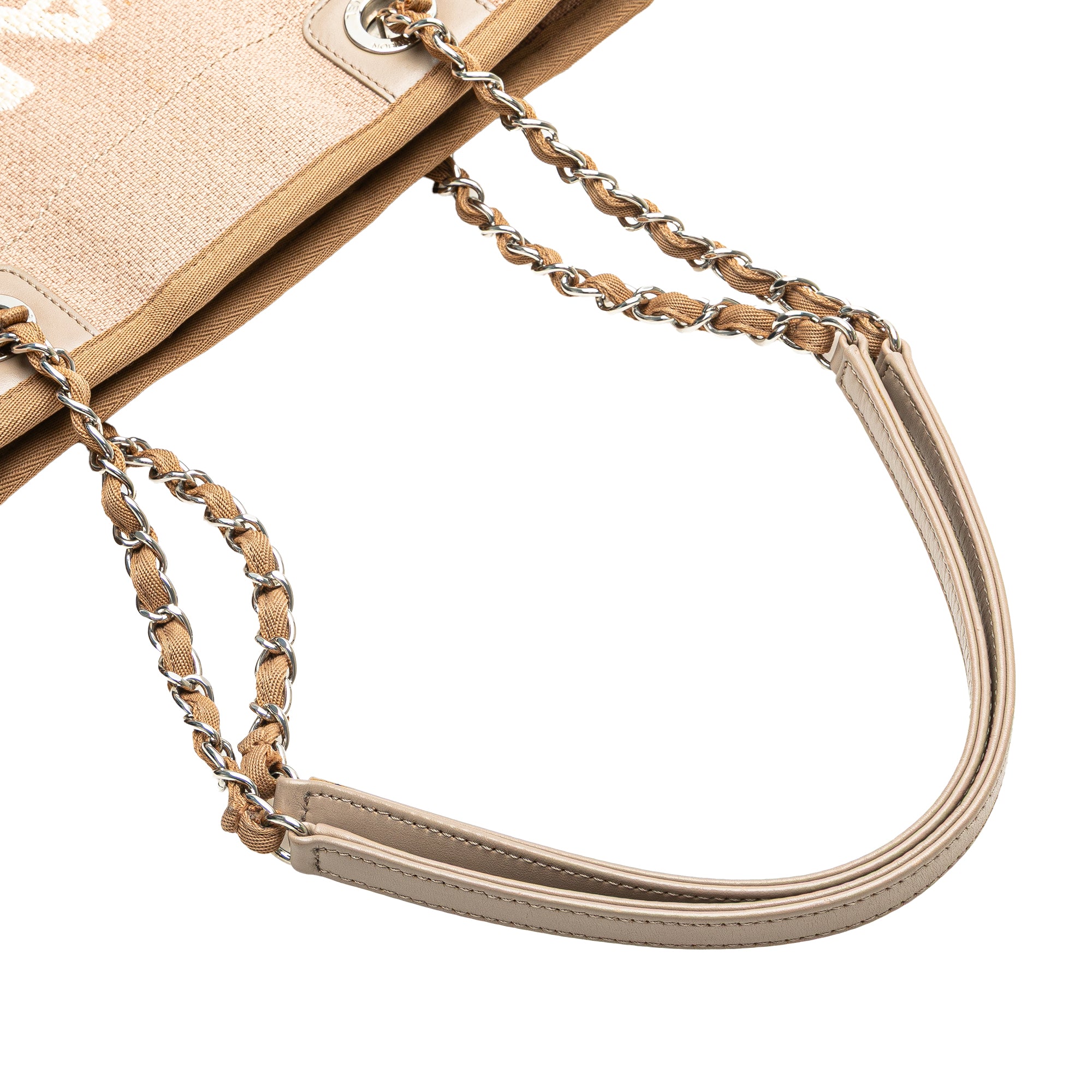 Chanel Mini Canvas Deauville Tote - image 10