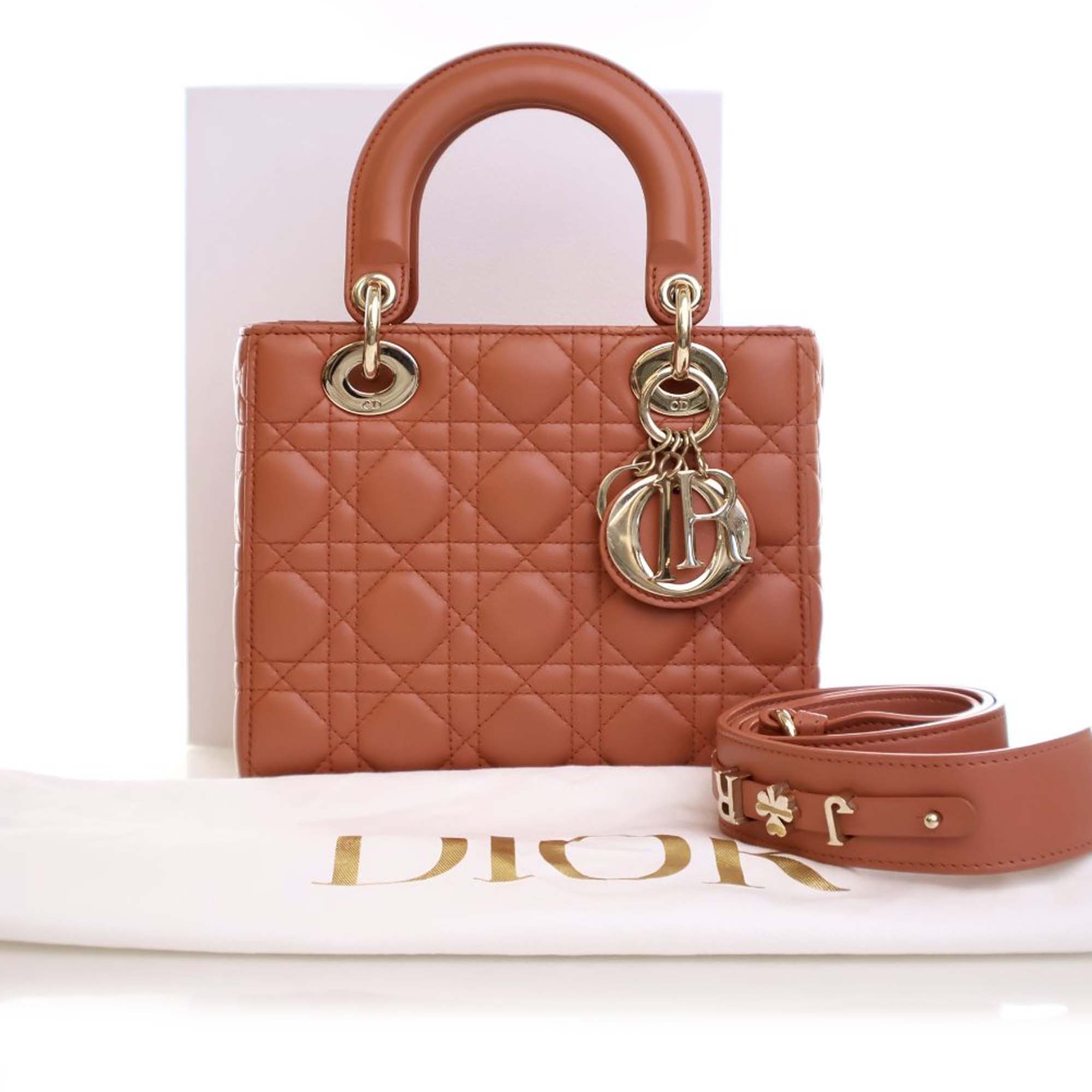Dior Small Lambskin Cannage MyABCDior Lady Dior - image 15