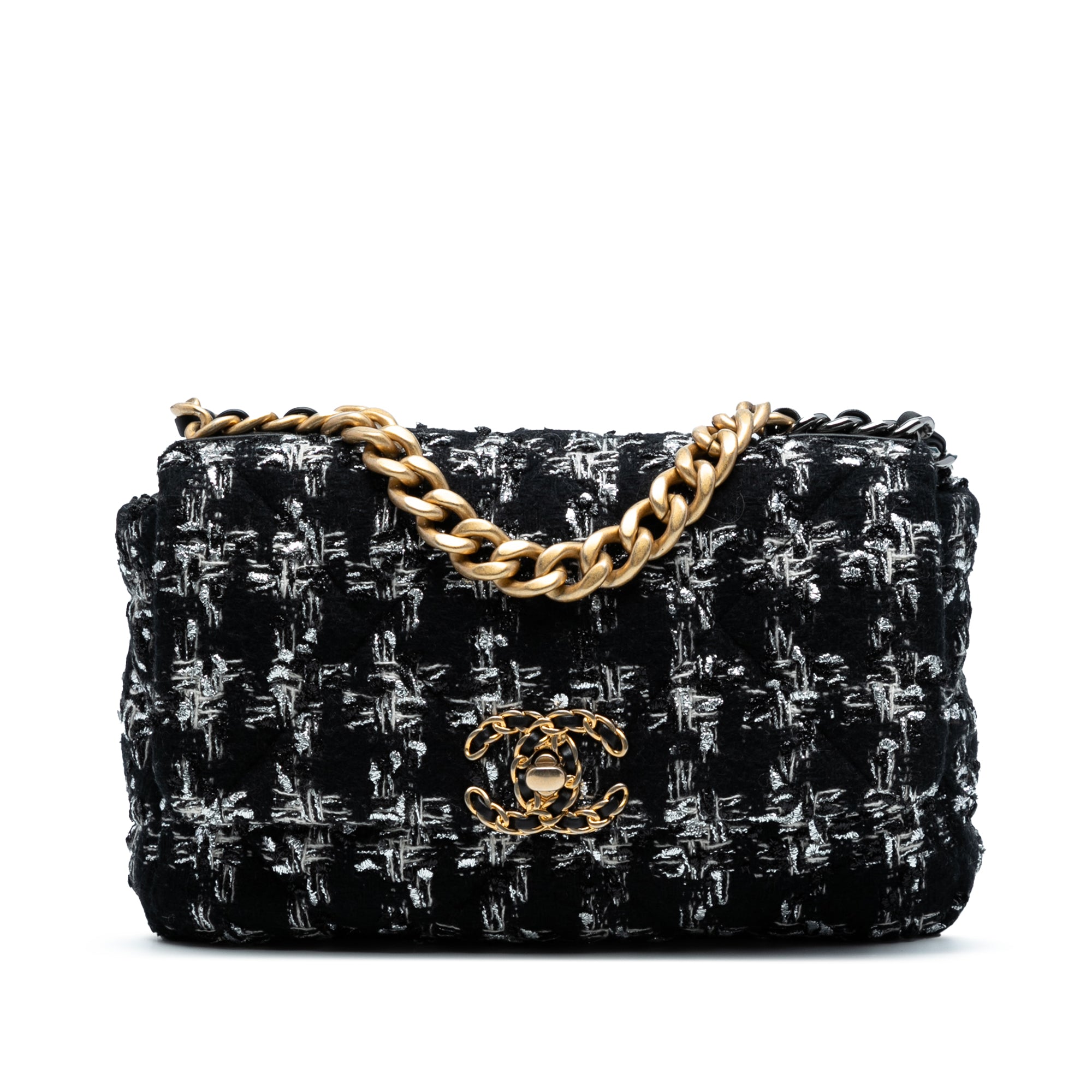 Chanel Medium Tweed 19 Flap - image 1
