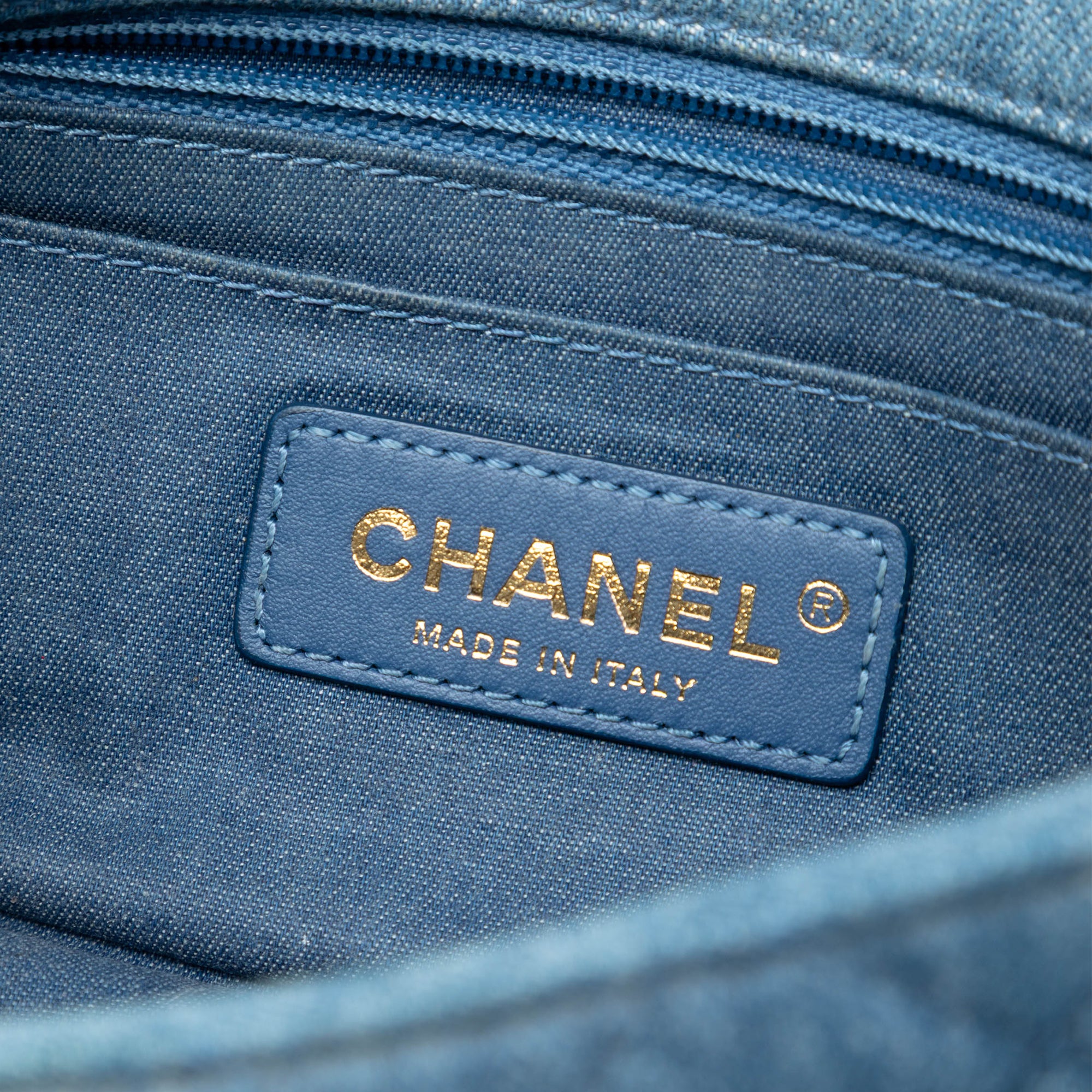 Chanel Mini Rectangular Classic Denim Pearl Crush Single Flap - image 5