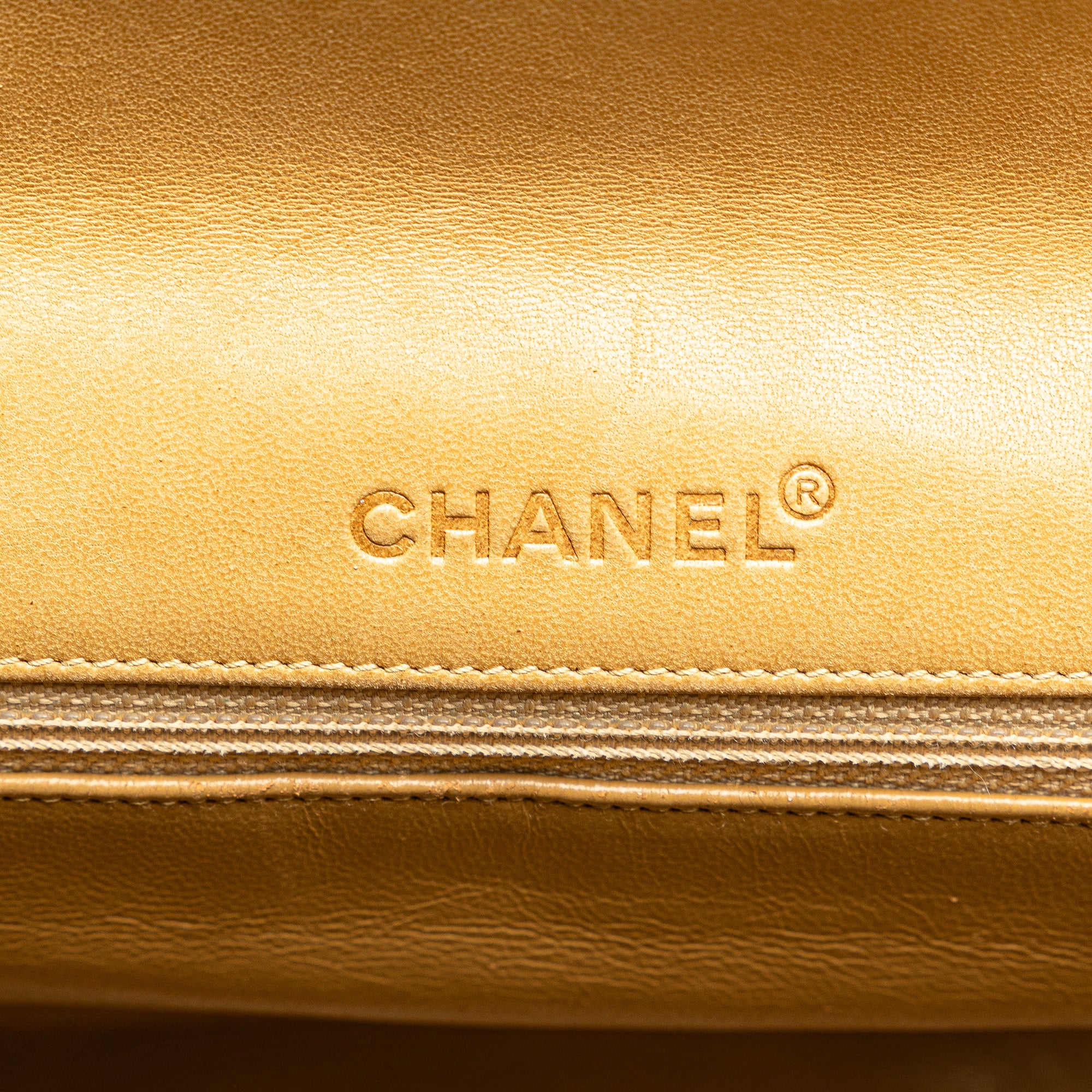 Chanel Chocolate Bar Lambskin Wild Stitch Chain Flap - image 5