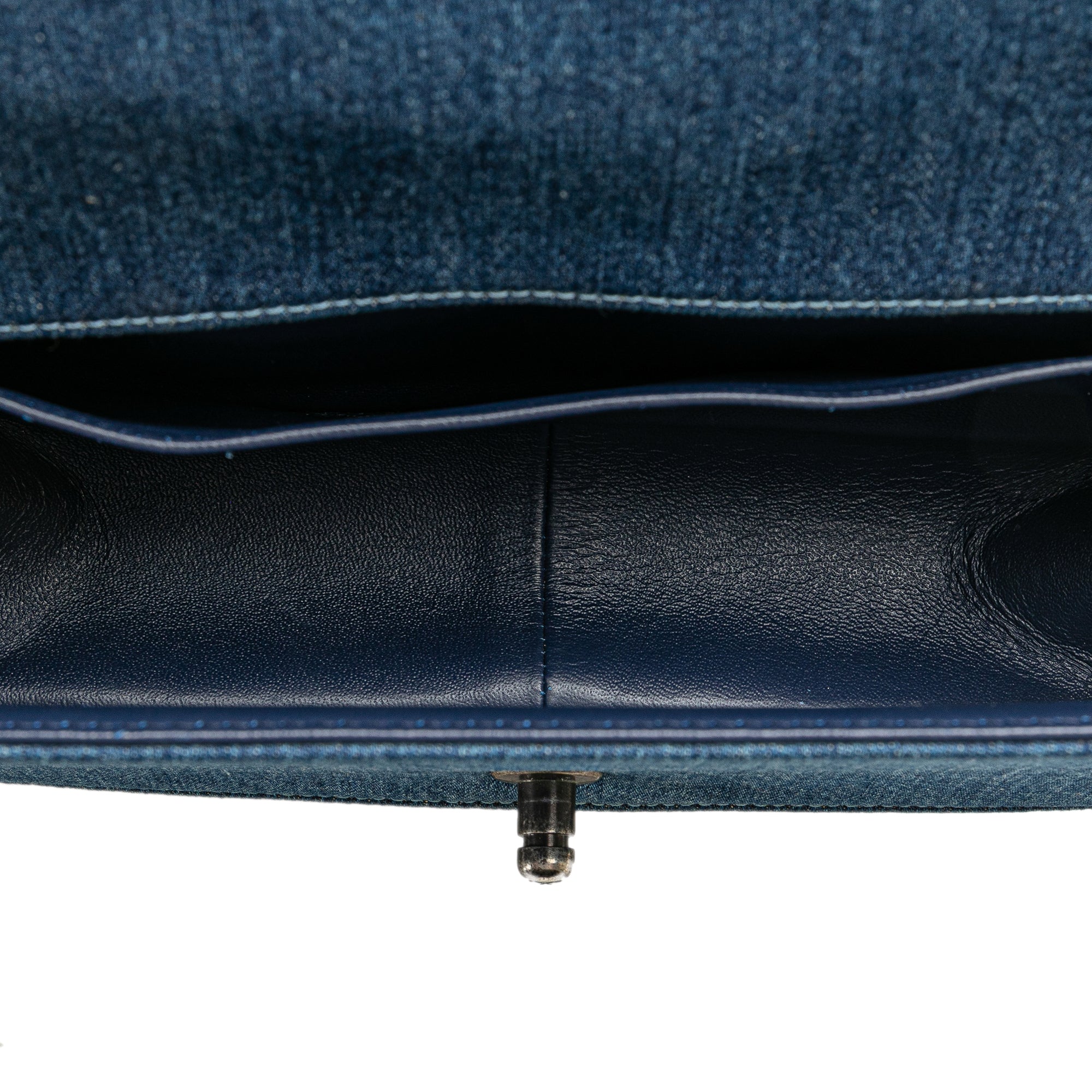 Chanel Medium Denim and Tweed Boy Bag - image 4
