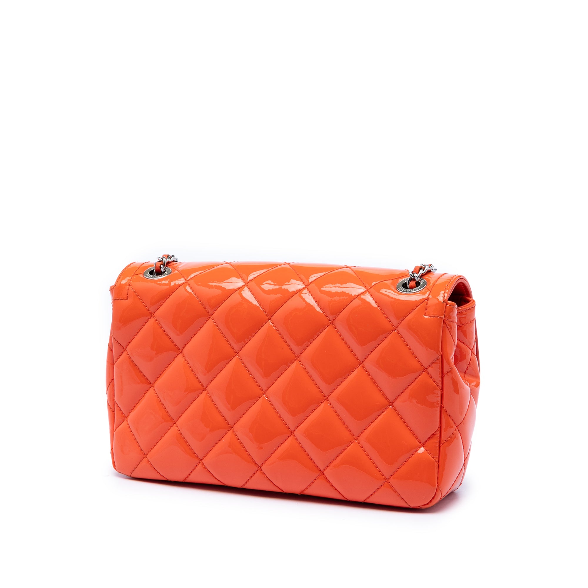 Chanel Small Quilted Patent Coco Shine Flap - image 2