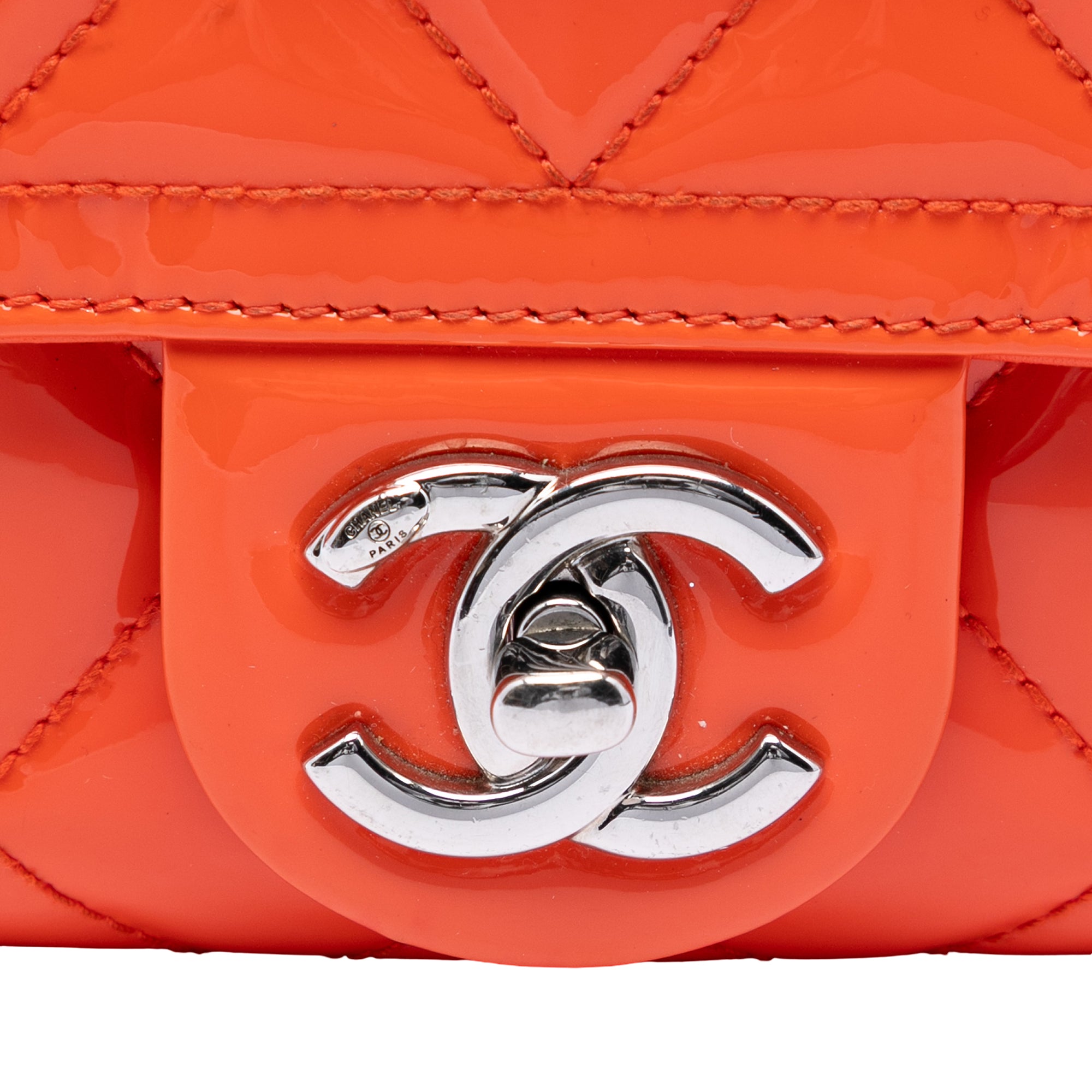 Chanel Small Quilted Patent Coco Shine Flap - image 5