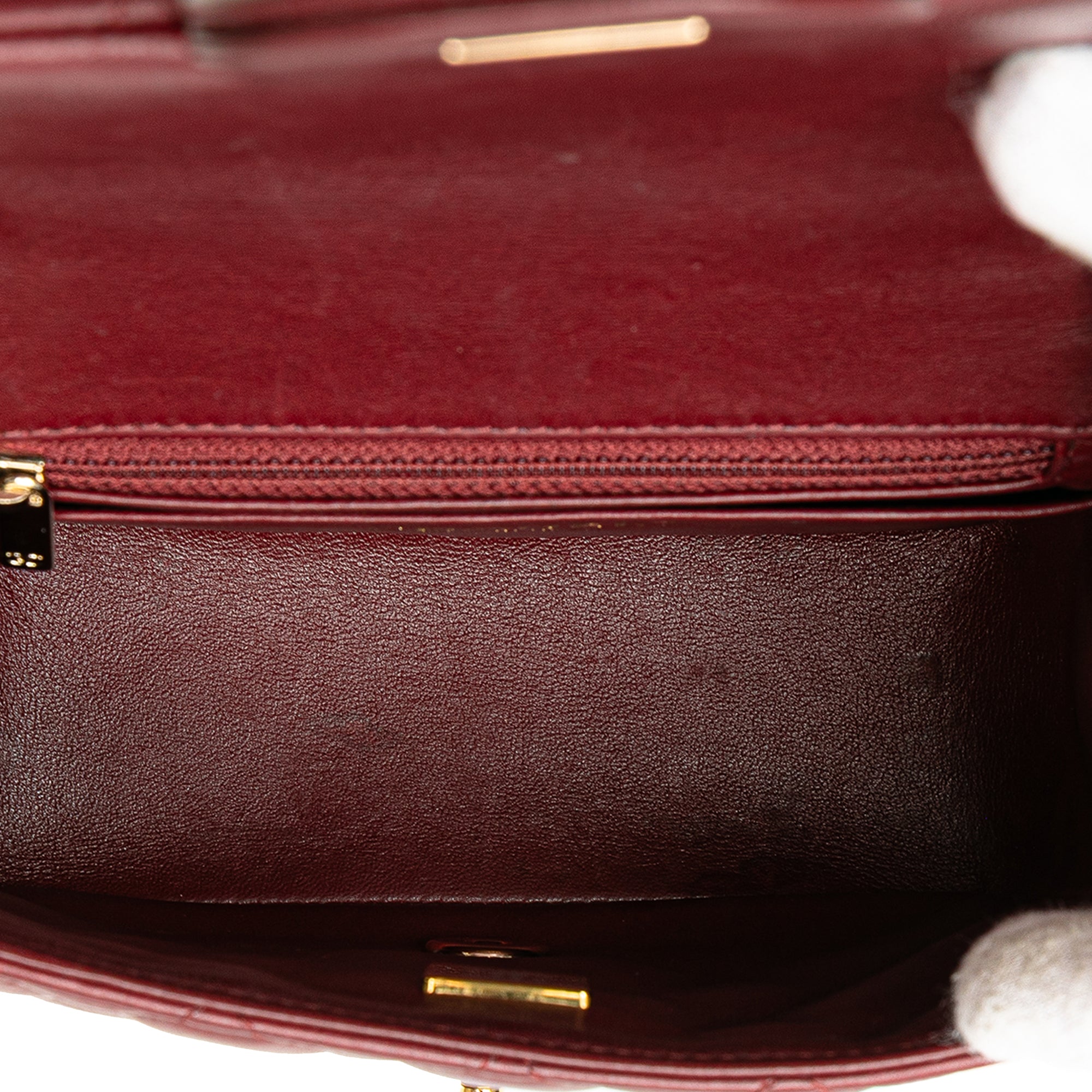 Chanel Mini Square Classic Lambskin Single Flap - image 4