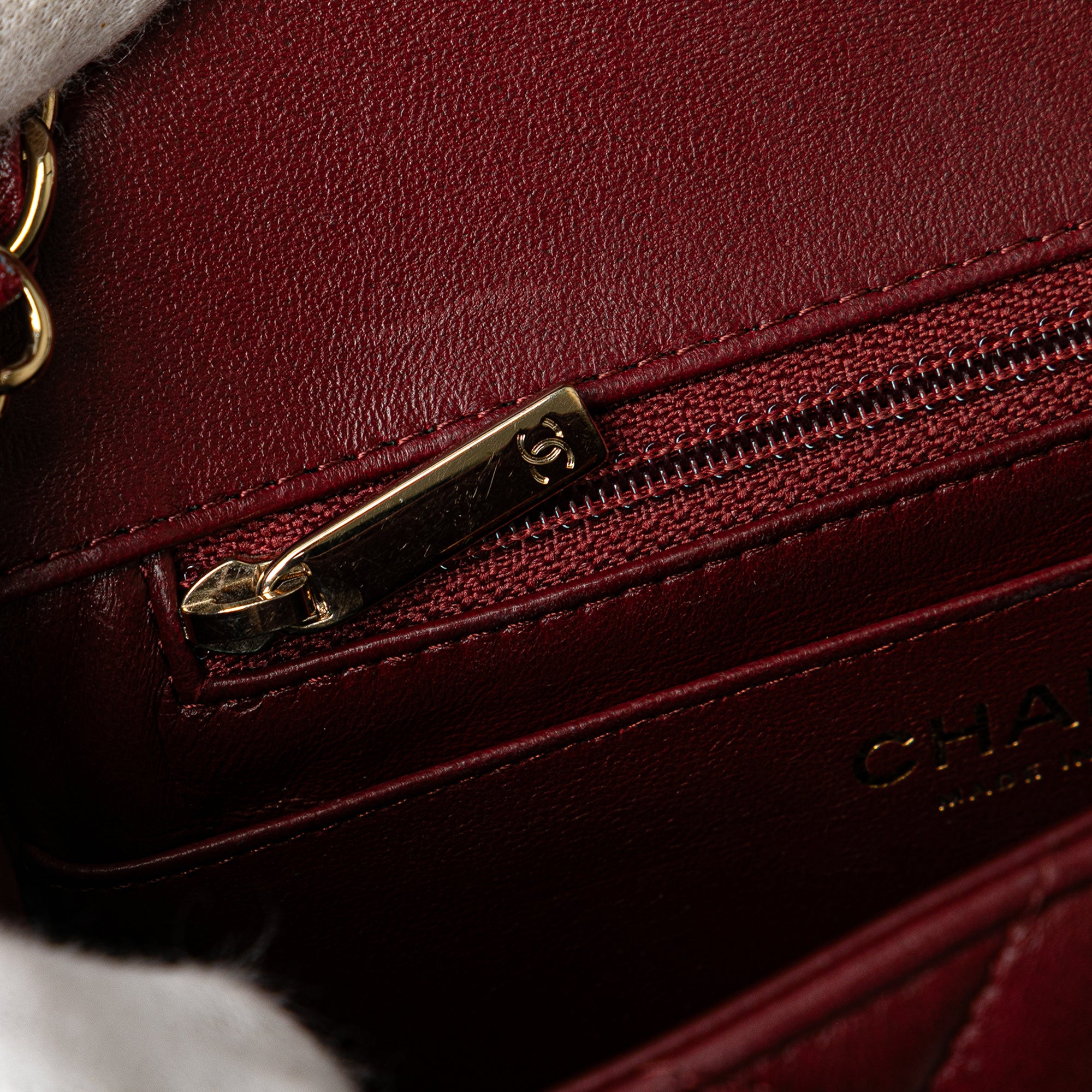 Chanel Mini Square Classic Lambskin Single Flap - image 7
