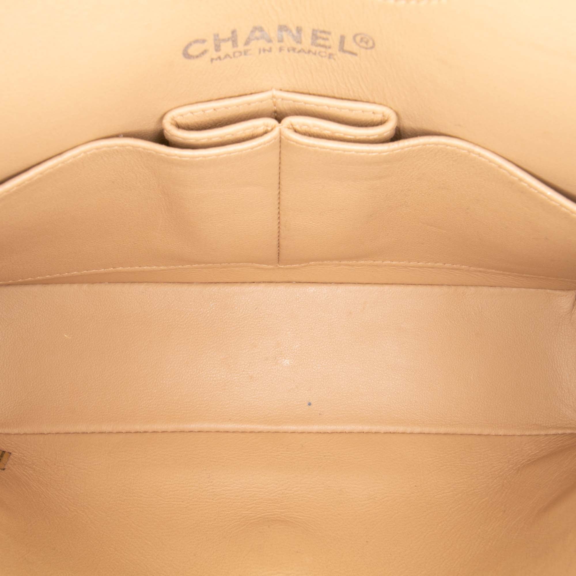 Chanel Small Classic Lambskin Double Flap - image 4