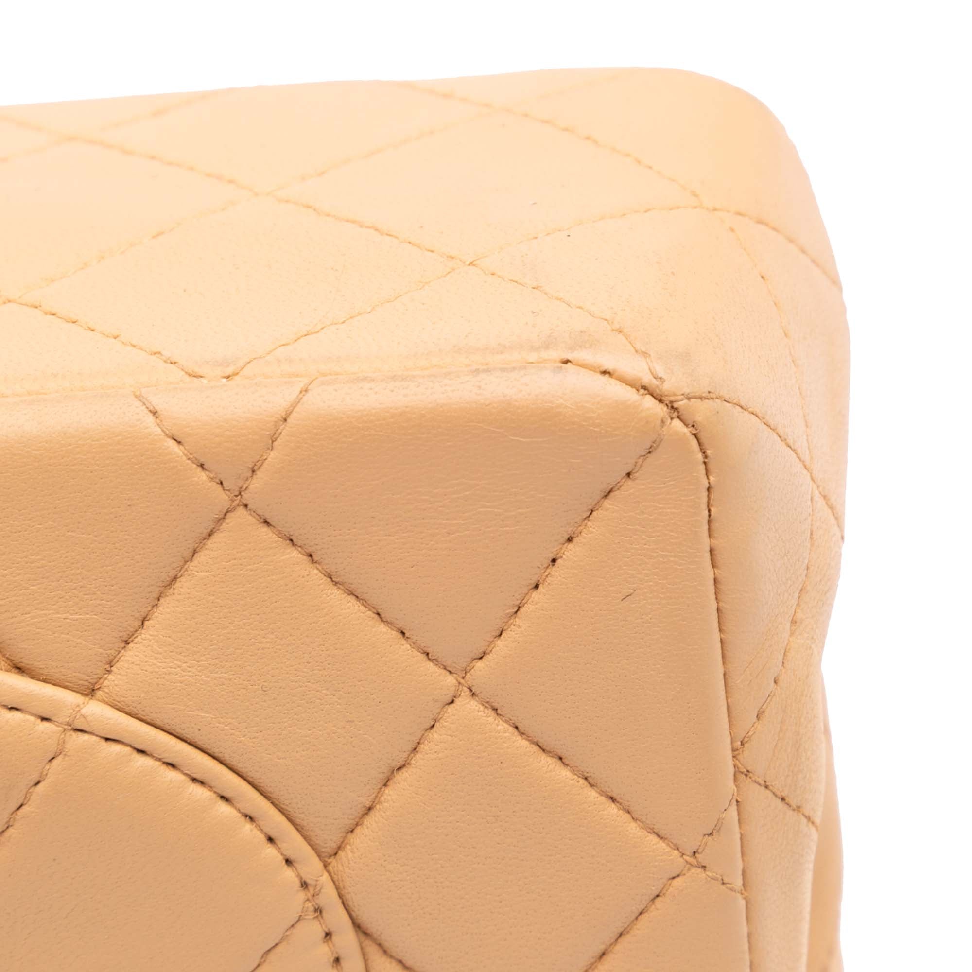 Chanel Small Classic Lambskin Double Flap - image 9