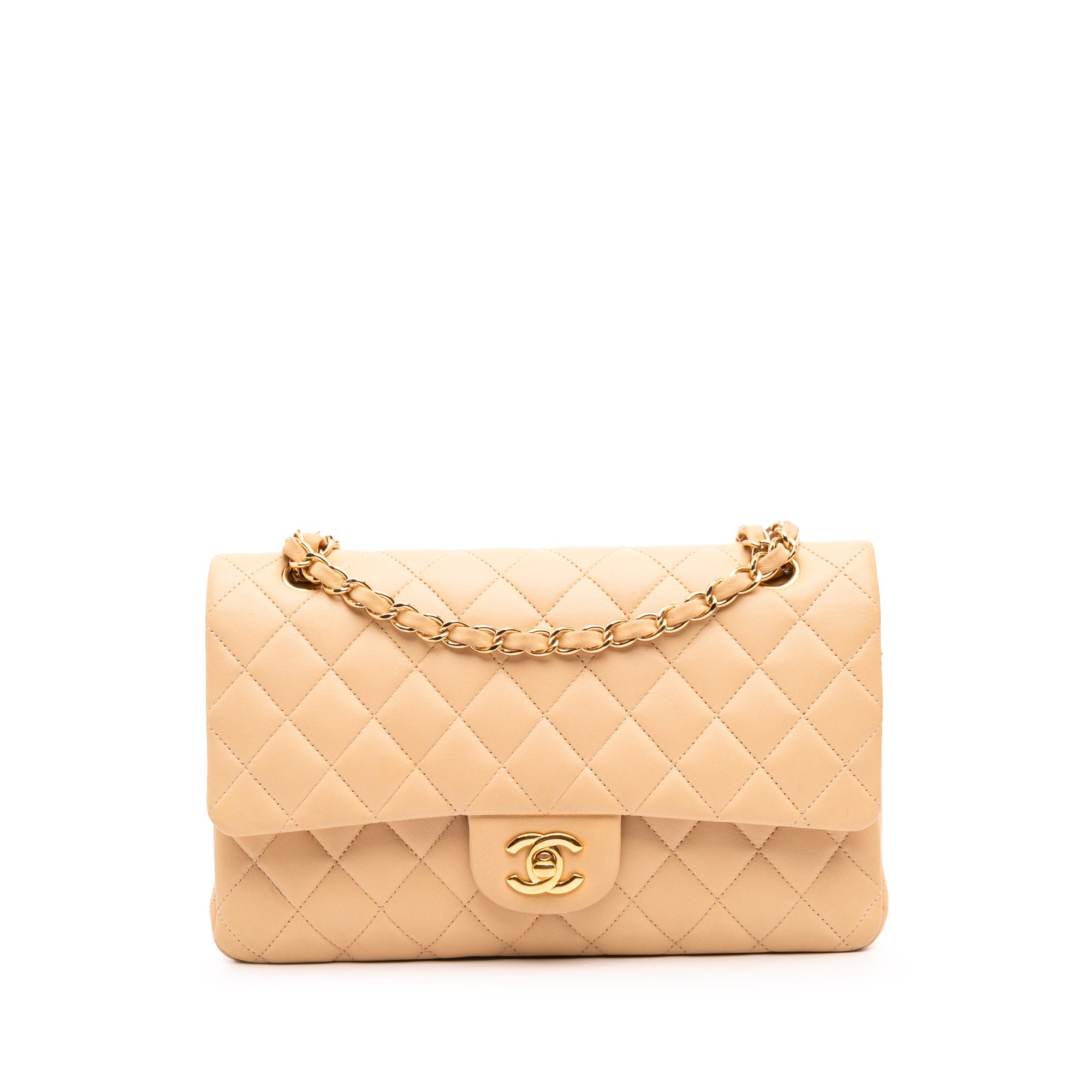 Chanel Medium Classic Lambskin Double Flap - image 1