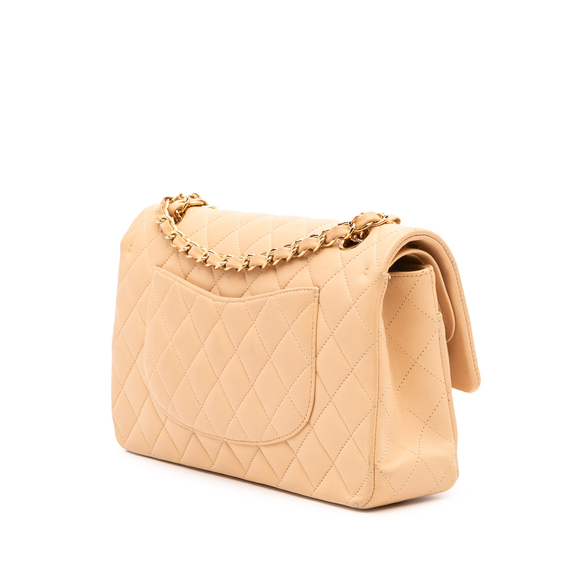 Chanel Medium Classic Lambskin Double Flap - image 2