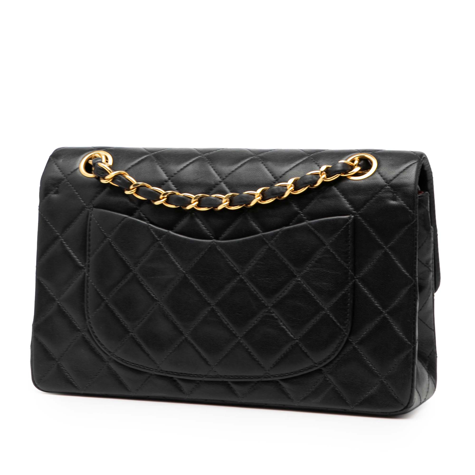 Chanel Small Classic Lambskin Double Flap - image 2