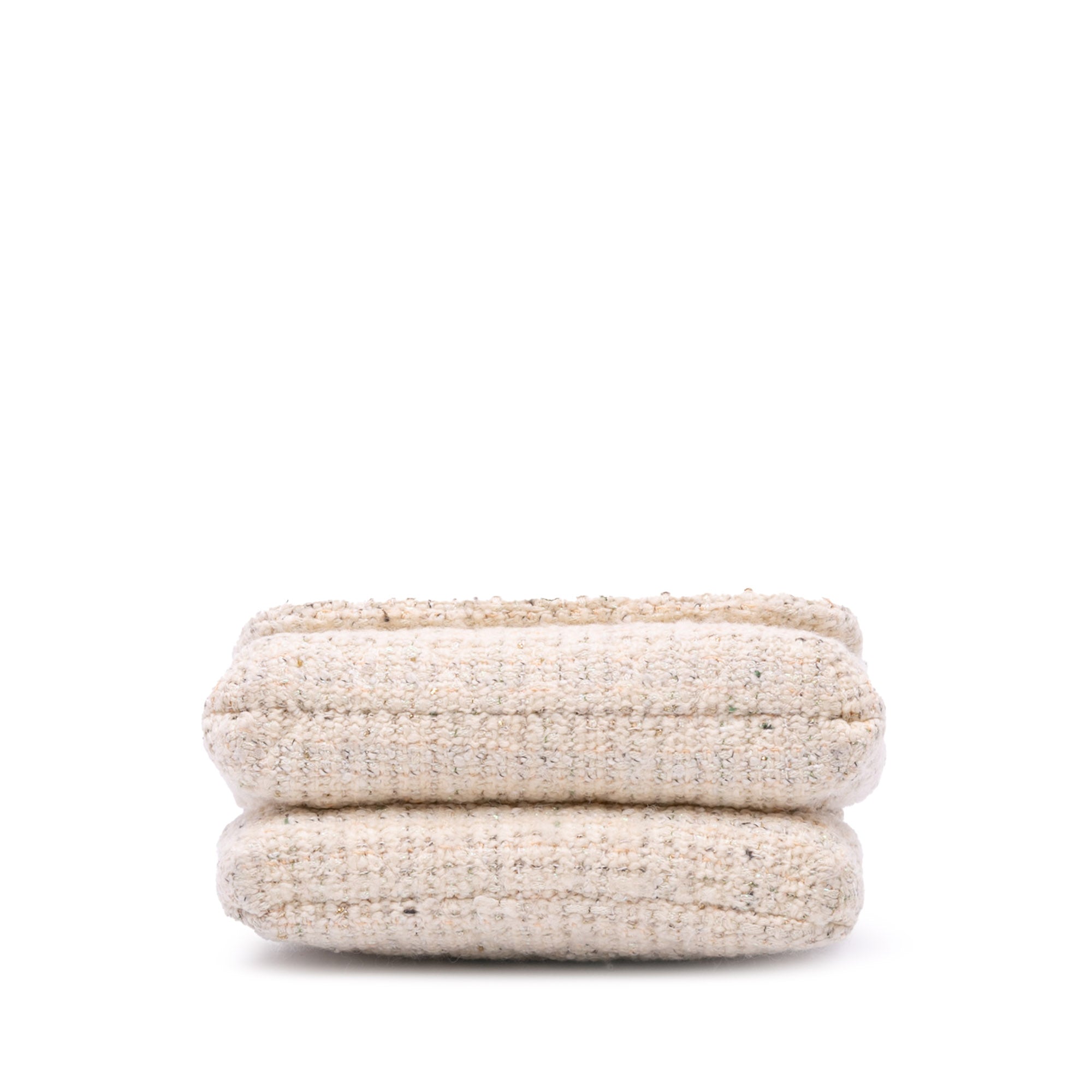 Chanel Tweed Knock on Wood Satchel - image 3