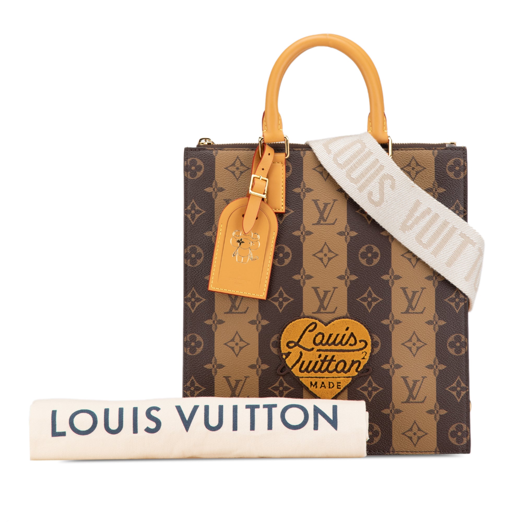Louis Vuitton Nigo Monogram Sac Plat Cross - image 7