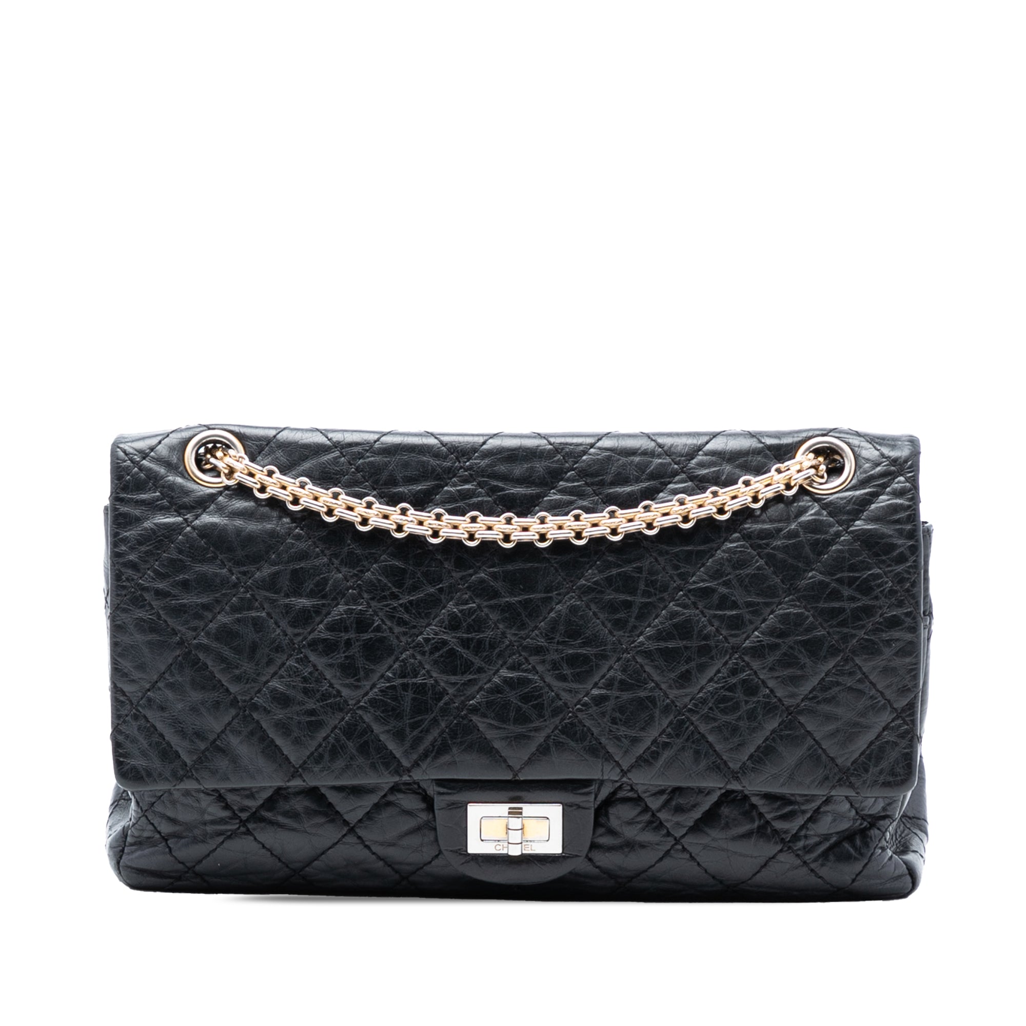 Chanel Quilted Aged Calfskin Reissue 2.55 Double Flap 226 - image 1