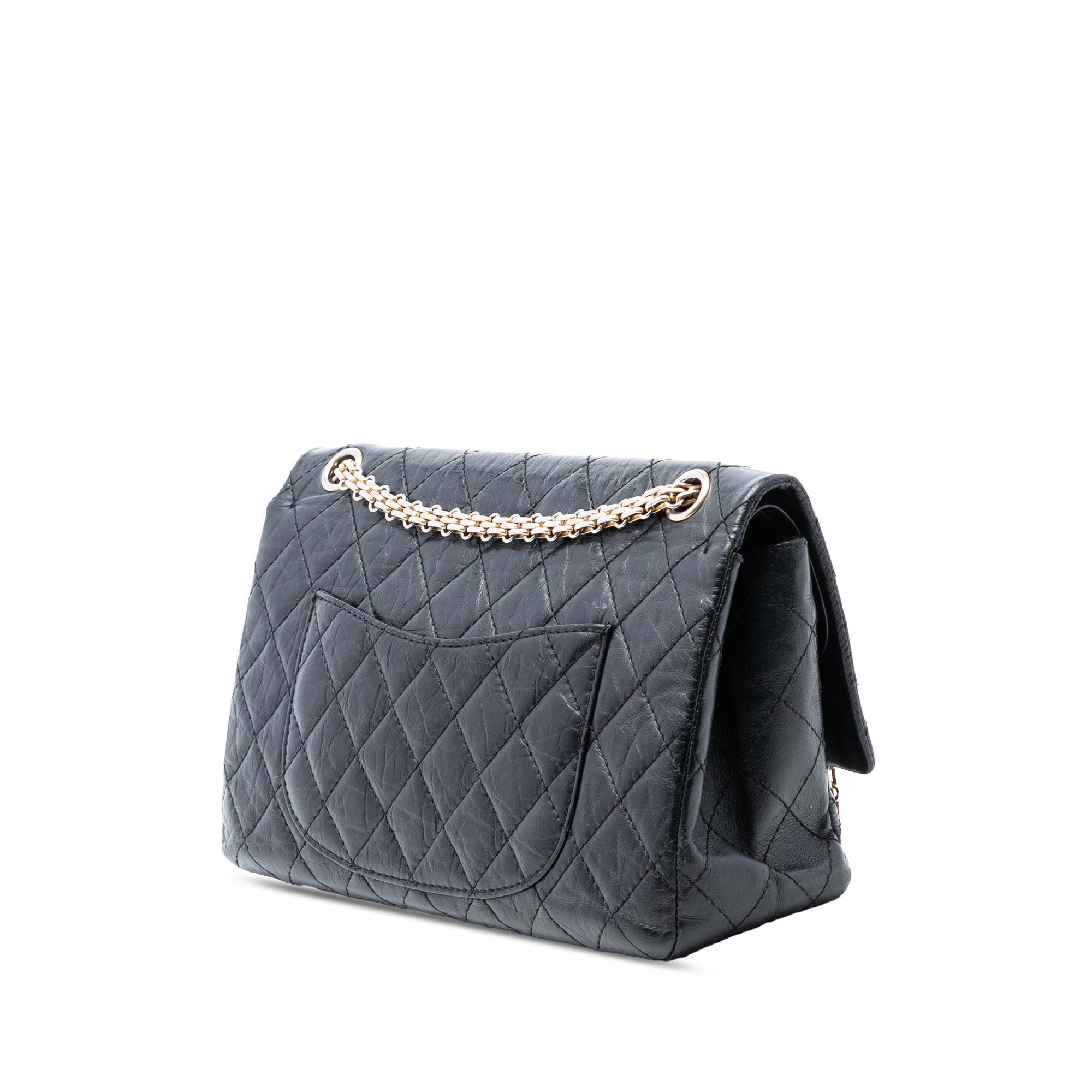 Chanel Quilted Aged Calfskin Reissue 2.55 Double Flap 226 - image 2